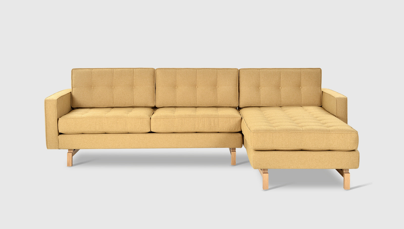 Jane 2 Bi-Sectional Sectionals Gus*     Four Hands, Mid Century Modern Furniture, Old Bones Furniture Company, Old Bones Co, Modern Mid Century, Designer Furniture, https://www.oldbonesco.com/