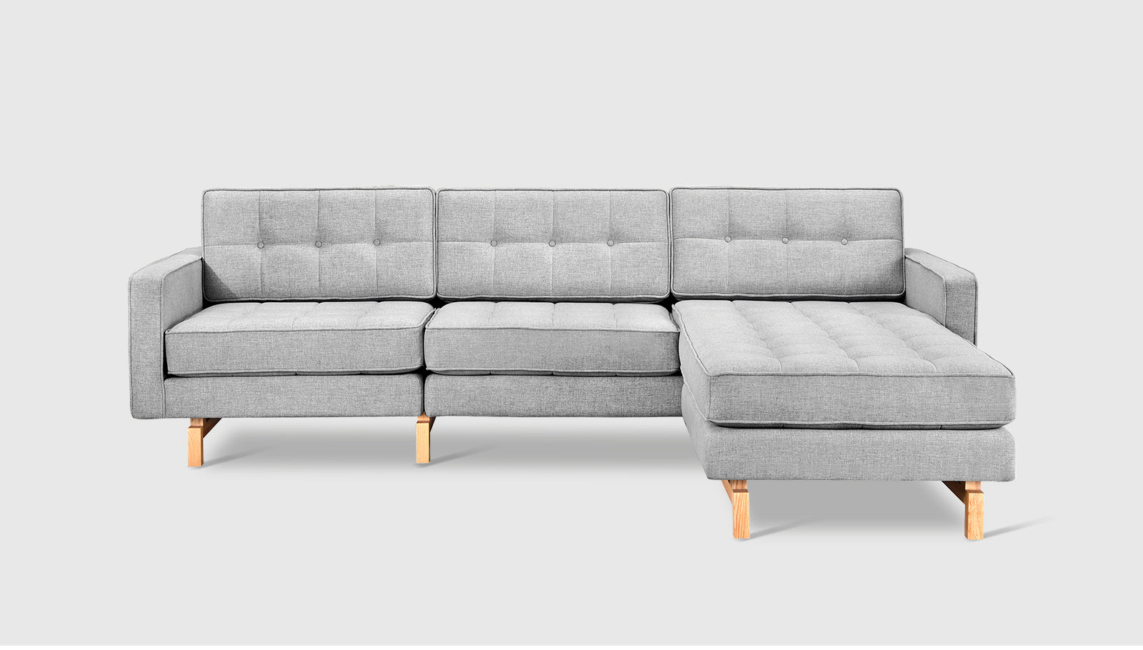 Jane 2 Bi-Sectional Sectionals Gus*     Four Hands, Mid Century Modern Furniture, Old Bones Furniture Company, Old Bones Co, Modern Mid Century, Designer Furniture, https://www.oldbonesco.com/