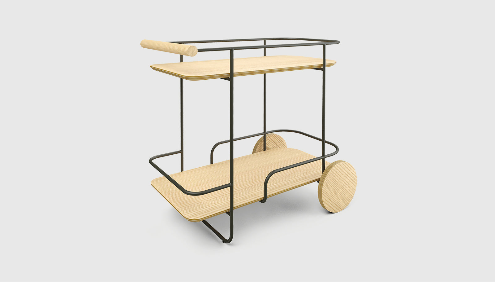 Arcade Bar Cart Cart Gus*     Four Hands, Mid Century Modern Furniture, Old Bones Furniture Company, Old Bones Co, Modern Mid Century, Designer Furniture, https://www.oldbonesco.com/