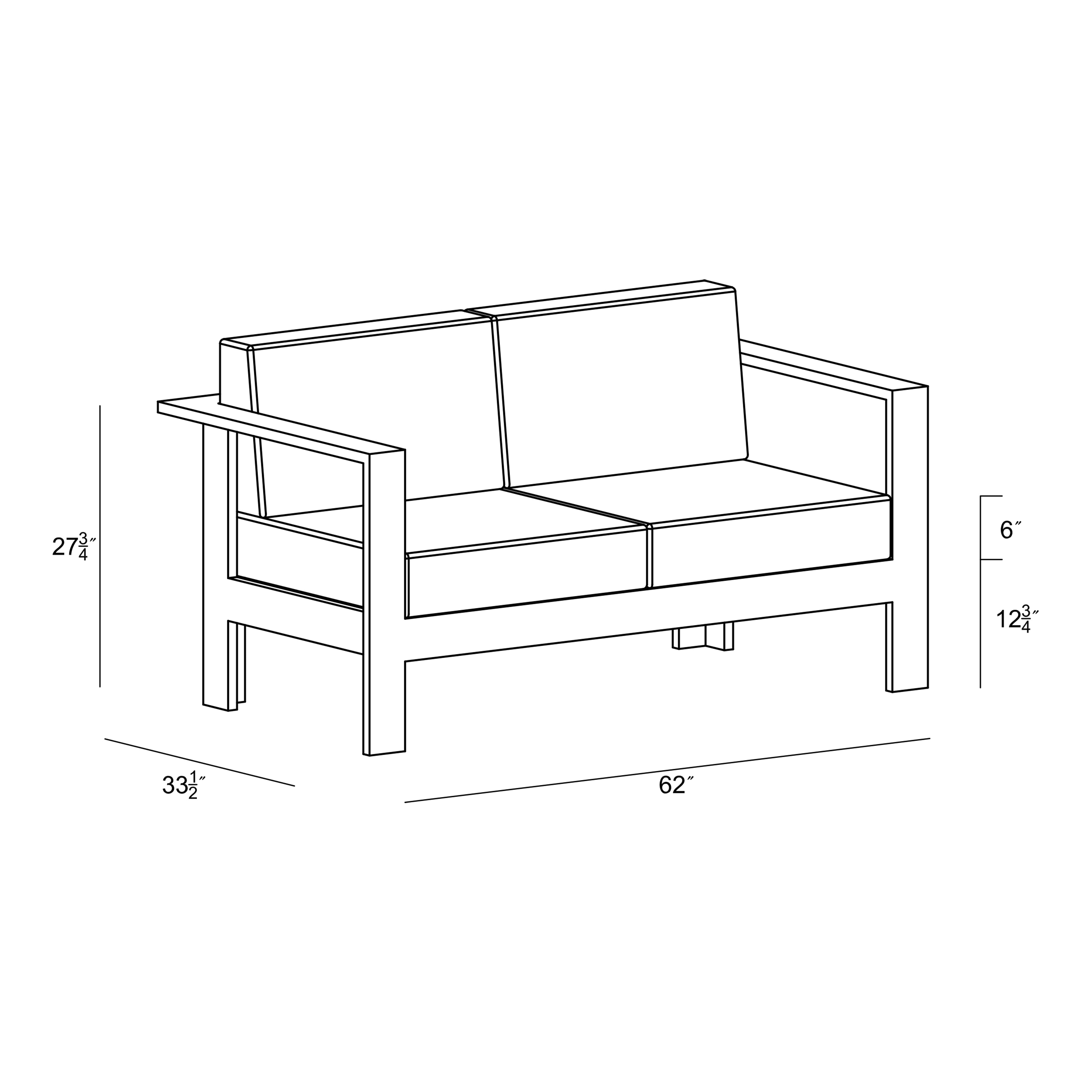 Ando Loveseat Outdoor Sofas & Sectionals Harmonia Living , Black Friday Sale Harmonia Living Furniture Sale, Old Bones Co, Mid Century Furniture Sale, Four Hands Furniture, Black Friday Sale Ando Loveseat,Gus Sale, Perigold Ando Loveseat Outdoor Sofas & Sectionals Black Friday Sale , Perigold Sale Ando Loveseat,Ando Loveseat Lulu and Georgia, Burke Decor Sale Ando Loveseat, www.oldbonesco.com