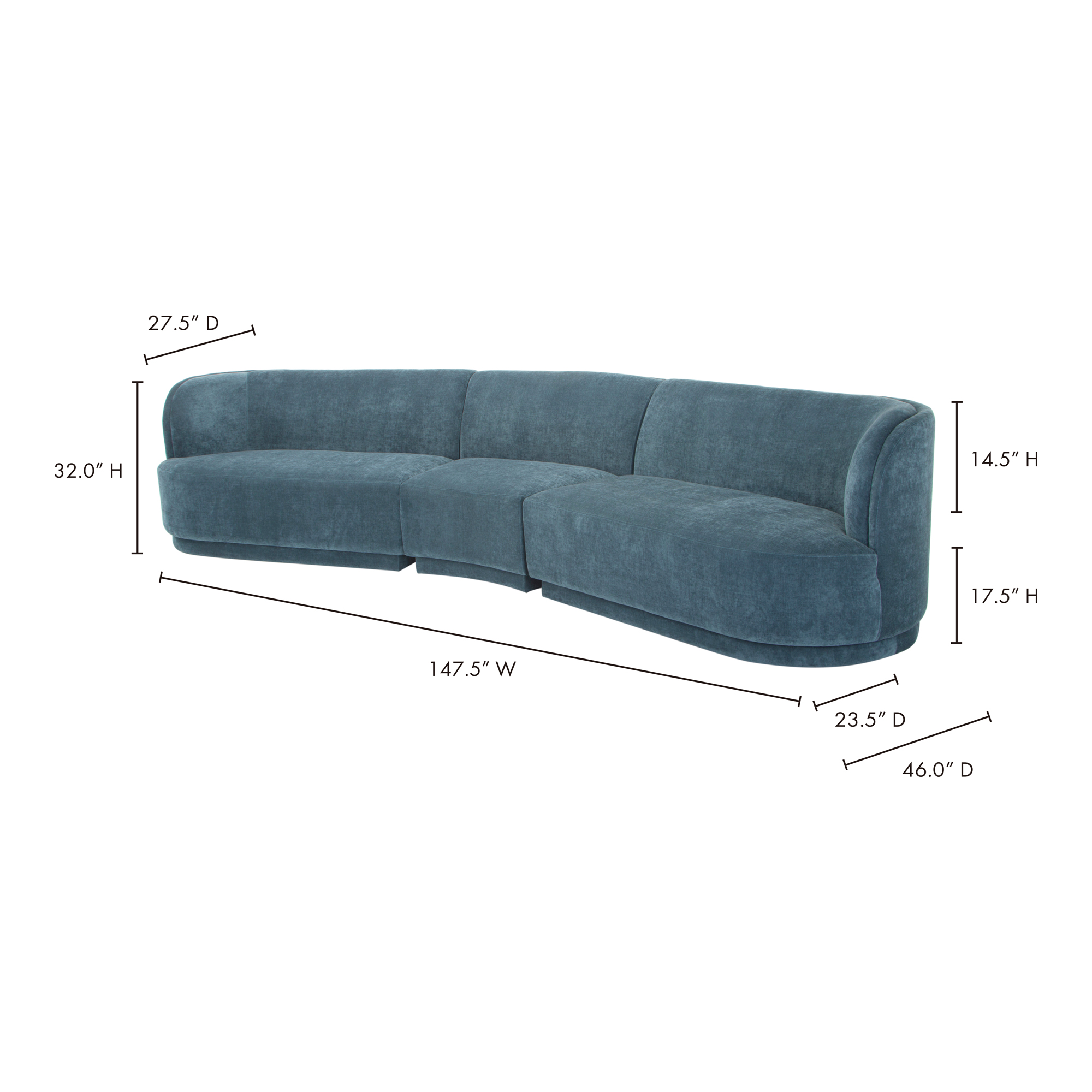 Yoon Compass Modular Sectional Modular Sectional Moe's    Four Hands, Mid Century Modern Furniture, Old Bones Furniture Company, Old Bones Co, Modern Mid Century, Designer Furniture, Furniture Sale, Warehouse Furniture Sale, Yoon Compass Modular Sectional Sale, https://www.oldbonesco.com/