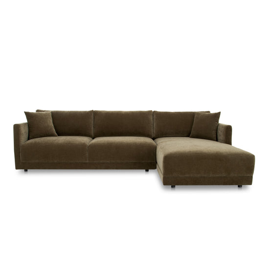 Bryn Sectional Heritage Green / RightSectional Moe's Heritage Green Right  Four Hands, Mid Century Modern Furniture, Old Bones Furniture Company, Old Bones Co, Modern Mid Century, Designer Furniture, Furniture Sale, Warehouse Furniture Sale, Bryn Sectional Sale, https://www.oldbonesco.com/