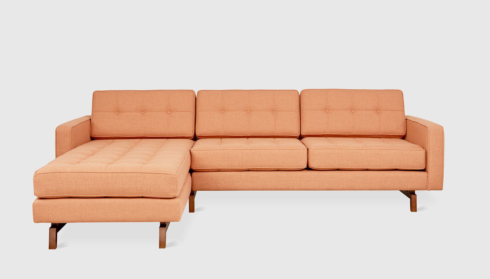 Jane 2 Bi-Sectional Sectionals Gus*     Four Hands, Mid Century Modern Furniture, Old Bones Furniture Company, Old Bones Co, Modern Mid Century, Designer Furniture, https://www.oldbonesco.com/