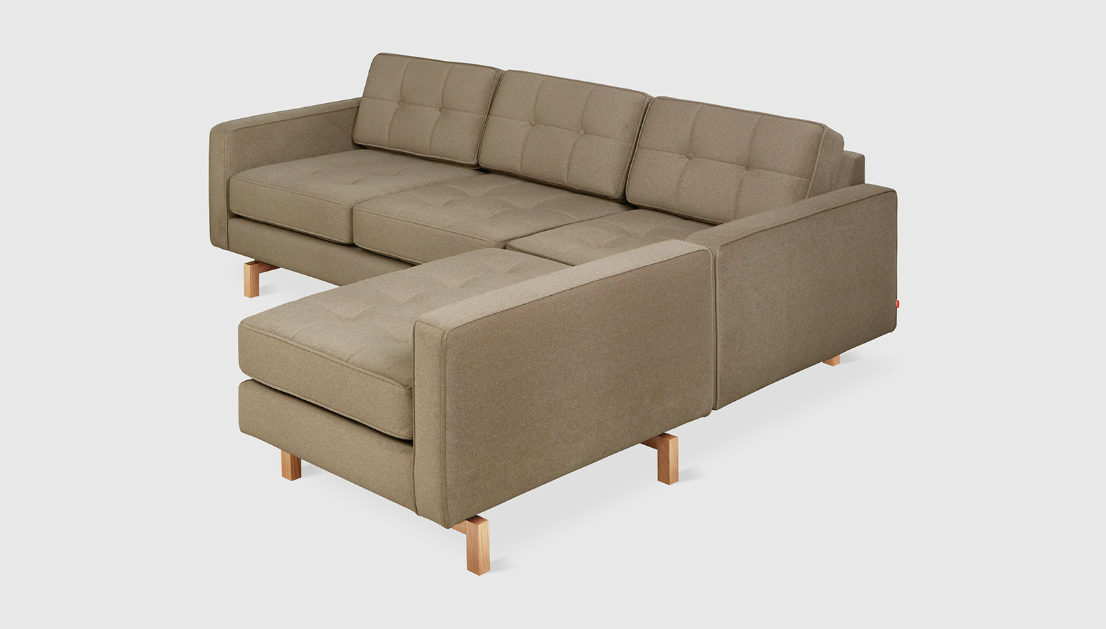 Jane 2 Loft Bi-Sectional Sectionals Gus*     Four Hands, Mid Century Modern Furniture, Old Bones Furniture Company, Old Bones Co, Modern Mid Century, Designer Furniture, https://www.oldbonesco.com/