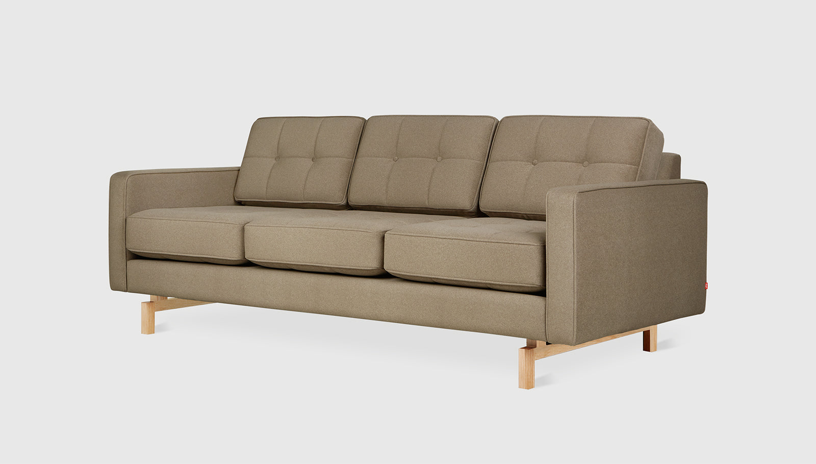 Jane 2 Sofa Merino Mocha / Natural AshSofa Gus*  Merino Mocha Natural Ash  Four Hands, Mid Century Modern Furniture, Old Bones Furniture Company, Old Bones Co, Modern Mid Century, Designer Furniture, https://www.oldbonesco.com/