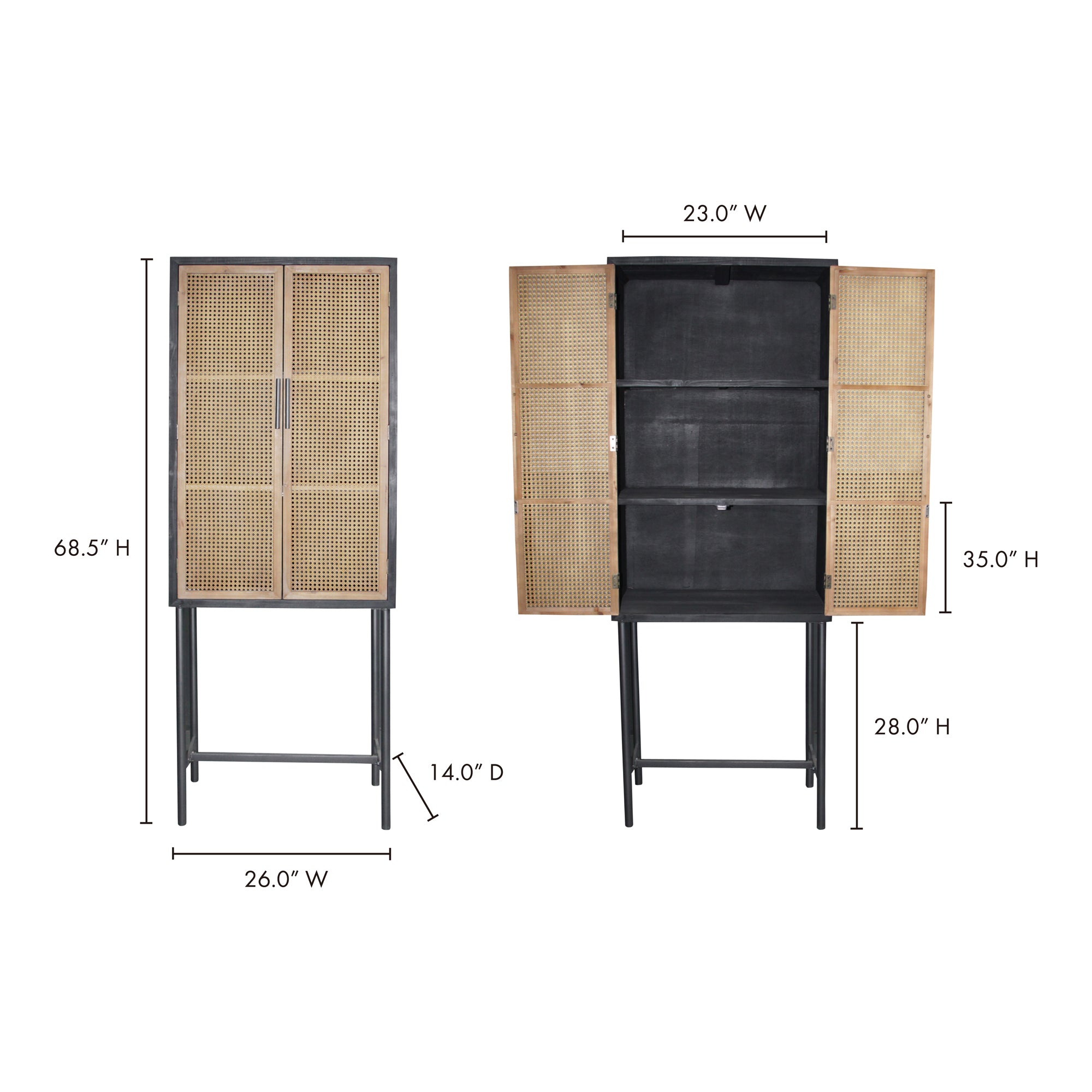 Bodhi Cabinet Cabinet Moe's    Four Hands, Mid Century Modern Furniture, Old Bones Furniture Company, Old Bones Co, Modern Mid Century, Designer Furniture, Furniture Sale, Warehouse Furniture Sale, Bodhi Cabinet Sale, https://www.oldbonesco.com/