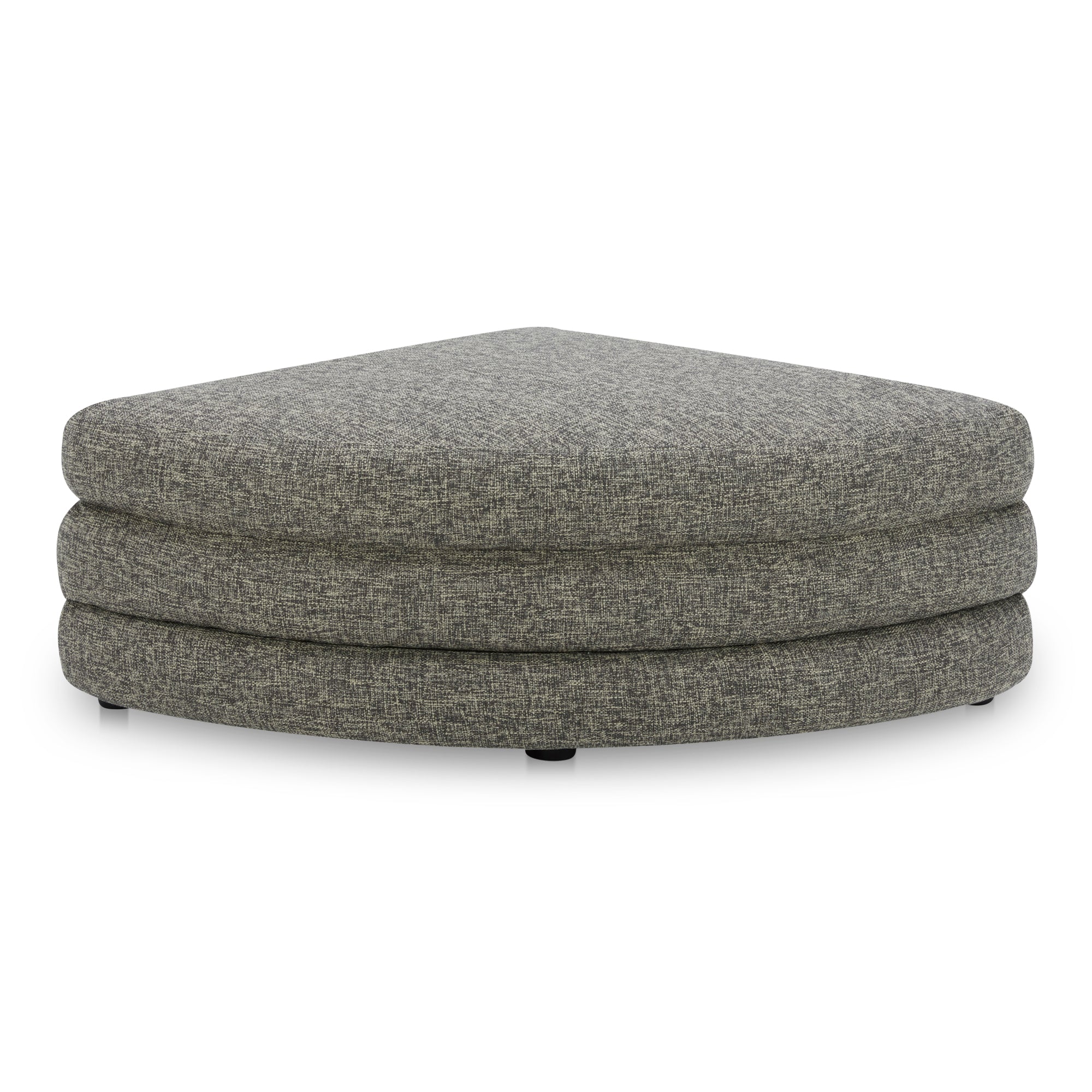 Lowtide Curved Ottoman Ottomans Moe's Stone Tweed    Ottomans,https://www.oldbonesco.com,Mid Century Furniture, Furniture Sale, Old Bones Co, Mid Century Sale, Four Hands Furniture, Sale,Gus, Sale,Perigold Lowtide Curved Ottoman Ottomans Sale, Perigold Sale Lowtide Curved Ottoman,Lowtide Curved Ottoman Lulu and Georgia,Burke Decor Sale Lowtide Curved Ottoman, open box furniture,Open Box Lowtide Curved Ottoman