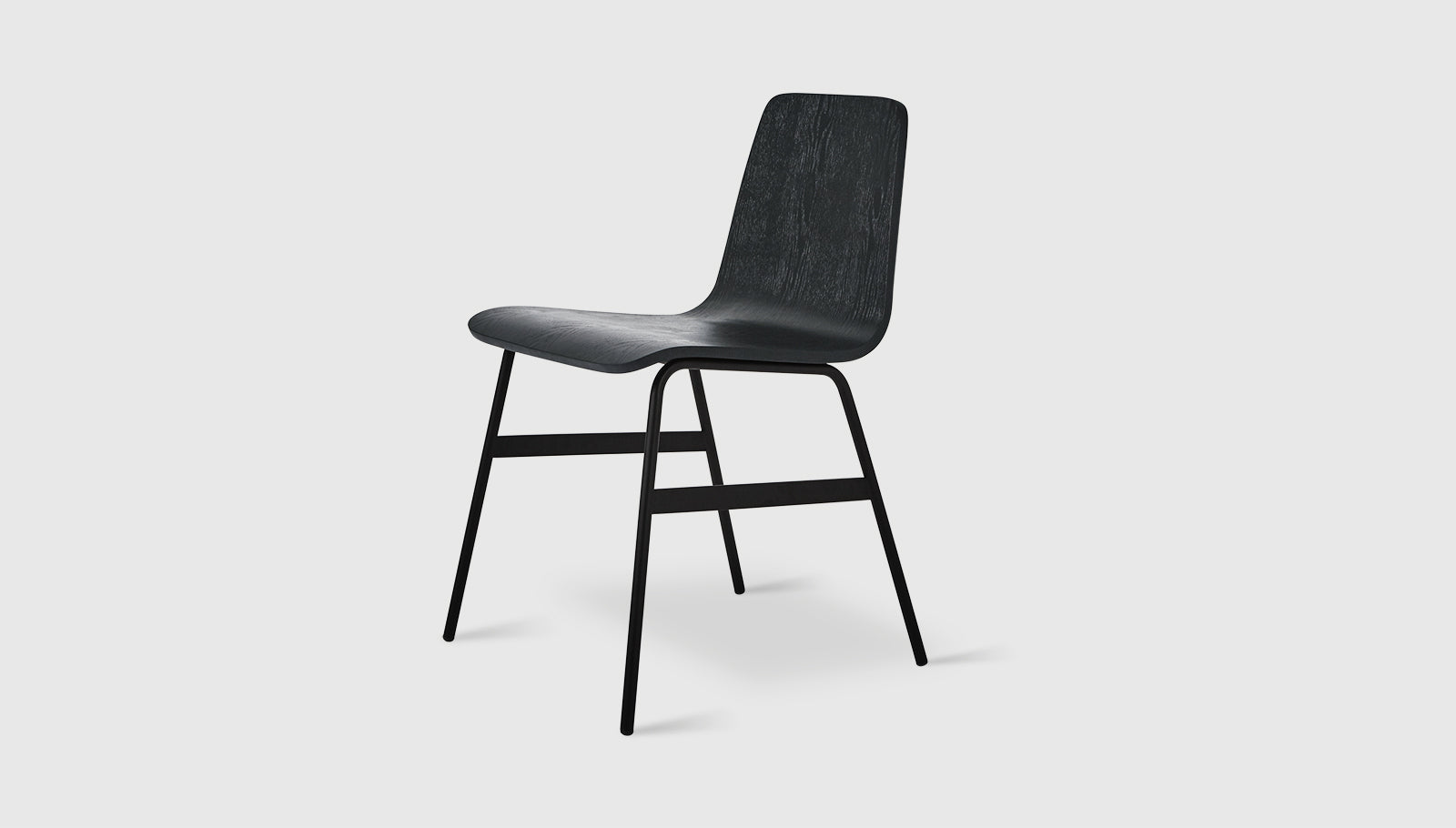 Lecture Dining Chair Black Ash / BlackDining Chair Gus*  Black Ash Black  Four Hands, Mid Century Modern Furniture, Old Bones Furniture Company, Old Bones Co, Modern Mid Century, Designer Furniture, https://www.oldbonesco.com/