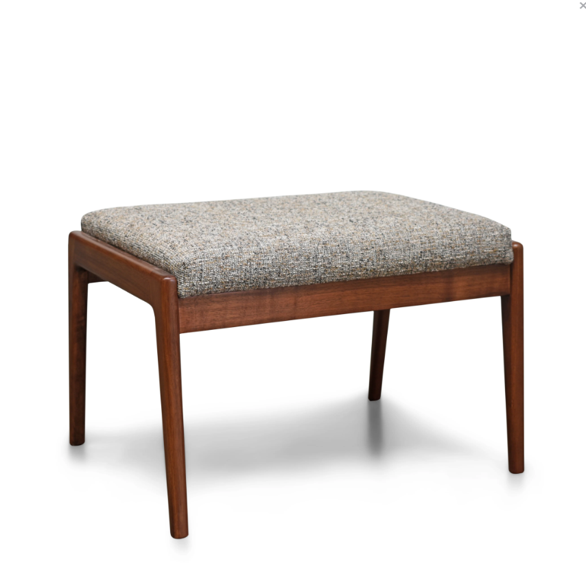 MID CENTURY MODERN OTTOMAN Bench, ottaman Gingko Furniture     Four Hands, Mid Century Modern Furniture, Old Bones Furniture Company, Old Bones Co, Modern Mid Century, Designer Furniture, https://www.oldbonesco.com/