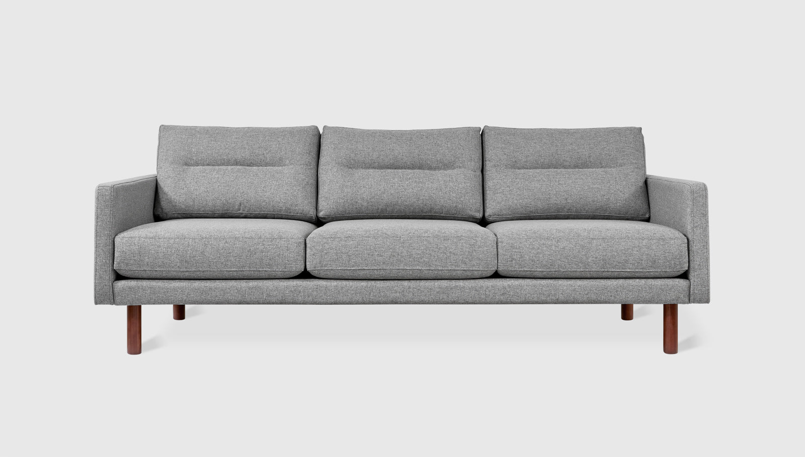 Miller Sofa Parliament Stone / WalnutSofa Gus*  Parliament Stone Walnut  Four Hands, Mid Century Modern Furniture, Old Bones Furniture Company, Old Bones Co, Modern Mid Century, Designer Furniture, https://www.oldbonesco.com/