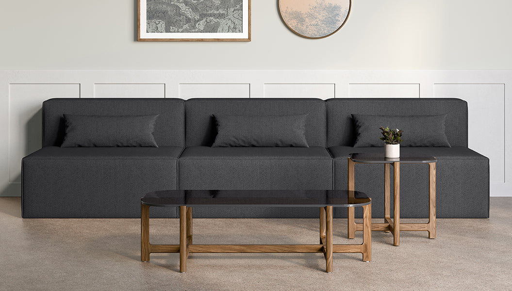 Mix Modular 3-PC Armless Sofa Sofa Gus*     Four Hands, Mid Century Modern Furniture, Old Bones Furniture Company, Old Bones Co, Modern Mid Century, Designer Furniture, https://www.oldbonesco.com/