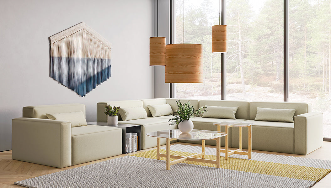 Mix Modular 5-PC Sectional Sectional Gus*     Four Hands, Mid Century Modern Furniture, Old Bones Furniture Company, Old Bones Co, Modern Mid Century, Designer Furniture, https://www.oldbonesco.com/