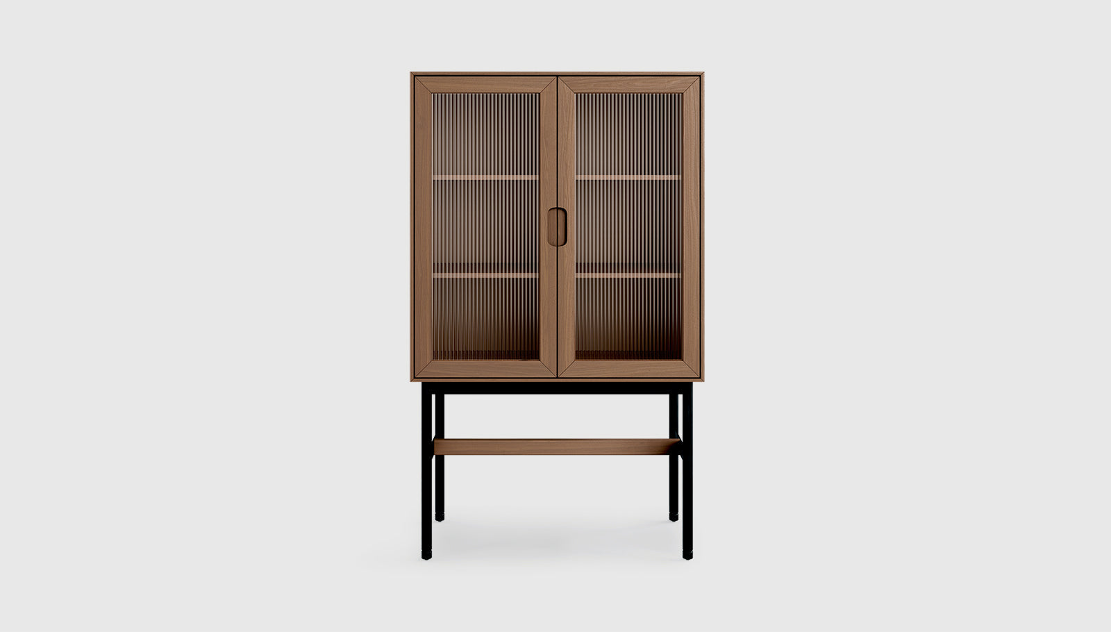 Munro Vitrine Classic Walnut / BlackStorage Gus*  Classic Walnut Black  Four Hands, Mid Century Modern Furniture, Old Bones Furniture Company, Old Bones Co, Modern Mid Century, Designer Furniture, https://www.oldbonesco.com/