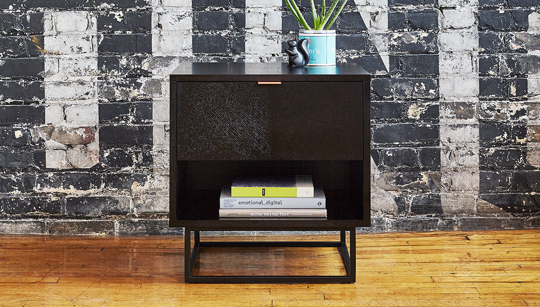 Myles End Table End Table Gus*     Four Hands, Mid Century Modern Furniture, Old Bones Furniture Company, Old Bones Co, Modern Mid Century, Designer Furniture, https://www.oldbonesco.com/