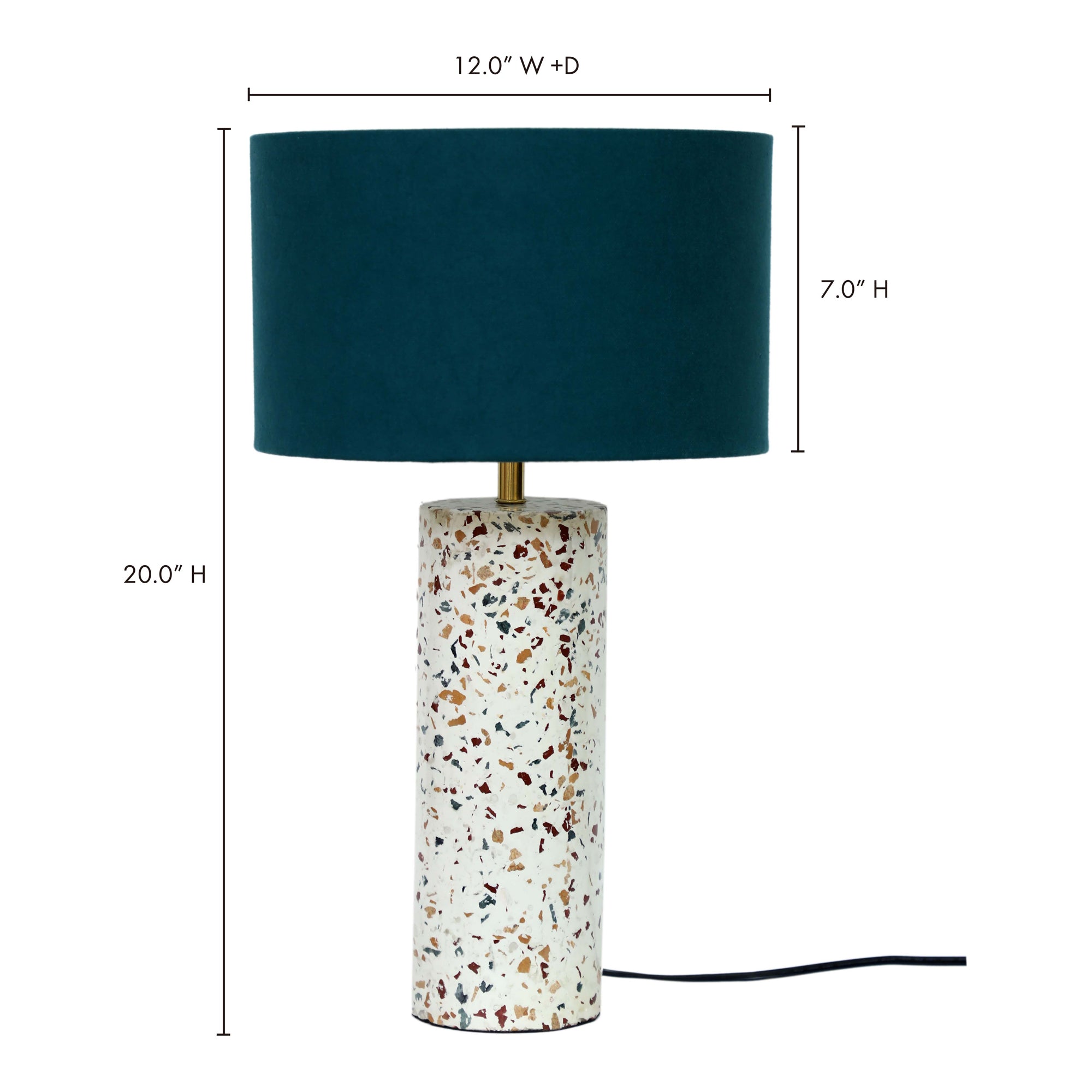 Terrazzo Cylinder Table Lamp Table Lamps Moe's     Table Lamps,https://www.oldbonesco.com,Mid Century Furniture, Furniture Sale, Old Bones Co, Mid Century Sale, Four Hands Furniture, Sale,Gus, Sale,Perigold Terrazzo Cylinder Table Lamp Table Lamps Sale, Perigold Sale Terrazzo Cylinder Table Lamp,Terrazzo Cylinder Table Lamp Lulu and Georgia,Burke Decor Sale Terrazzo Cylinder Table Lamp, open box furniture,Open Box Terrazzo Cylinder Table Lamp