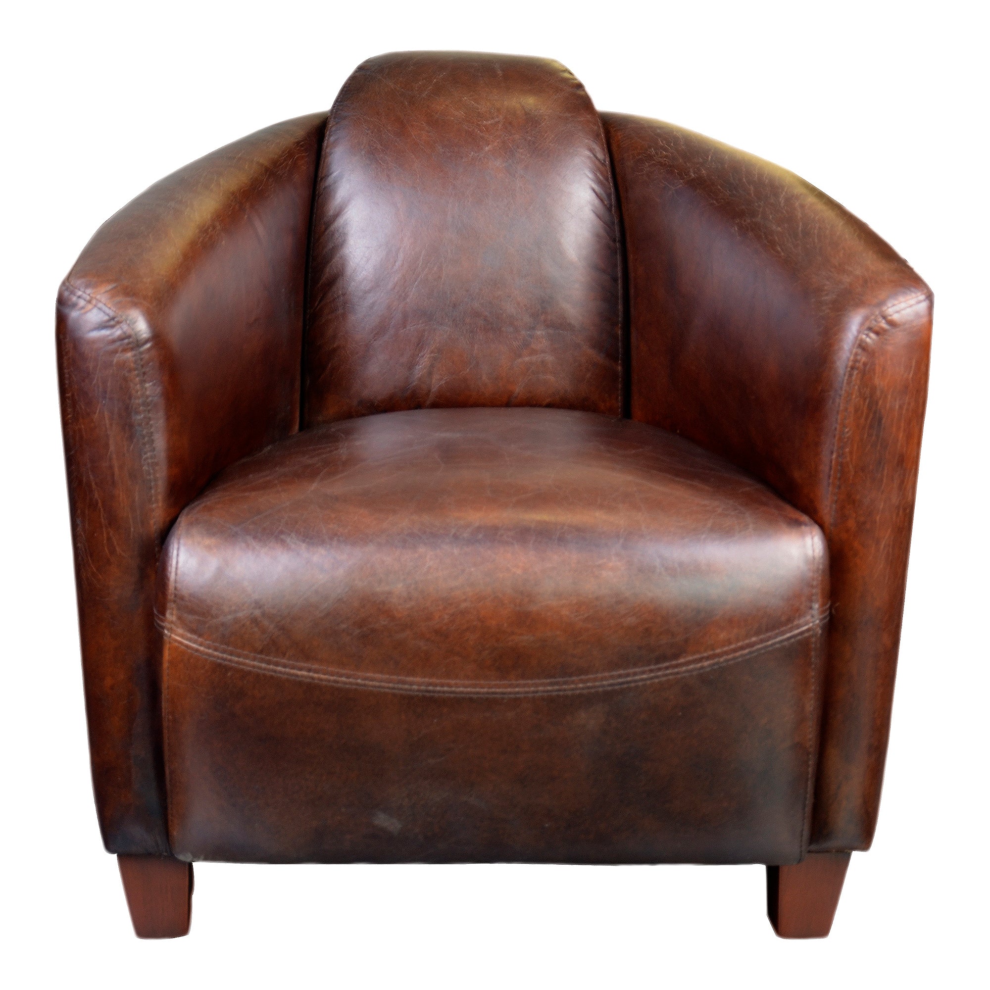 Salzburg Club Chair Dark Brown Leather Occasional Chairs Moe's    Four Hands, Mid Century Modern Furniture, Old Bones Furniture Company, Old Bones Co, Modern Mid Century, Designer Furniture, Furniture Sale, Warehouse Furniture Sale, Salzburg Club Chair Dark Brown Leather Sale, https://www.oldbonesco.com/