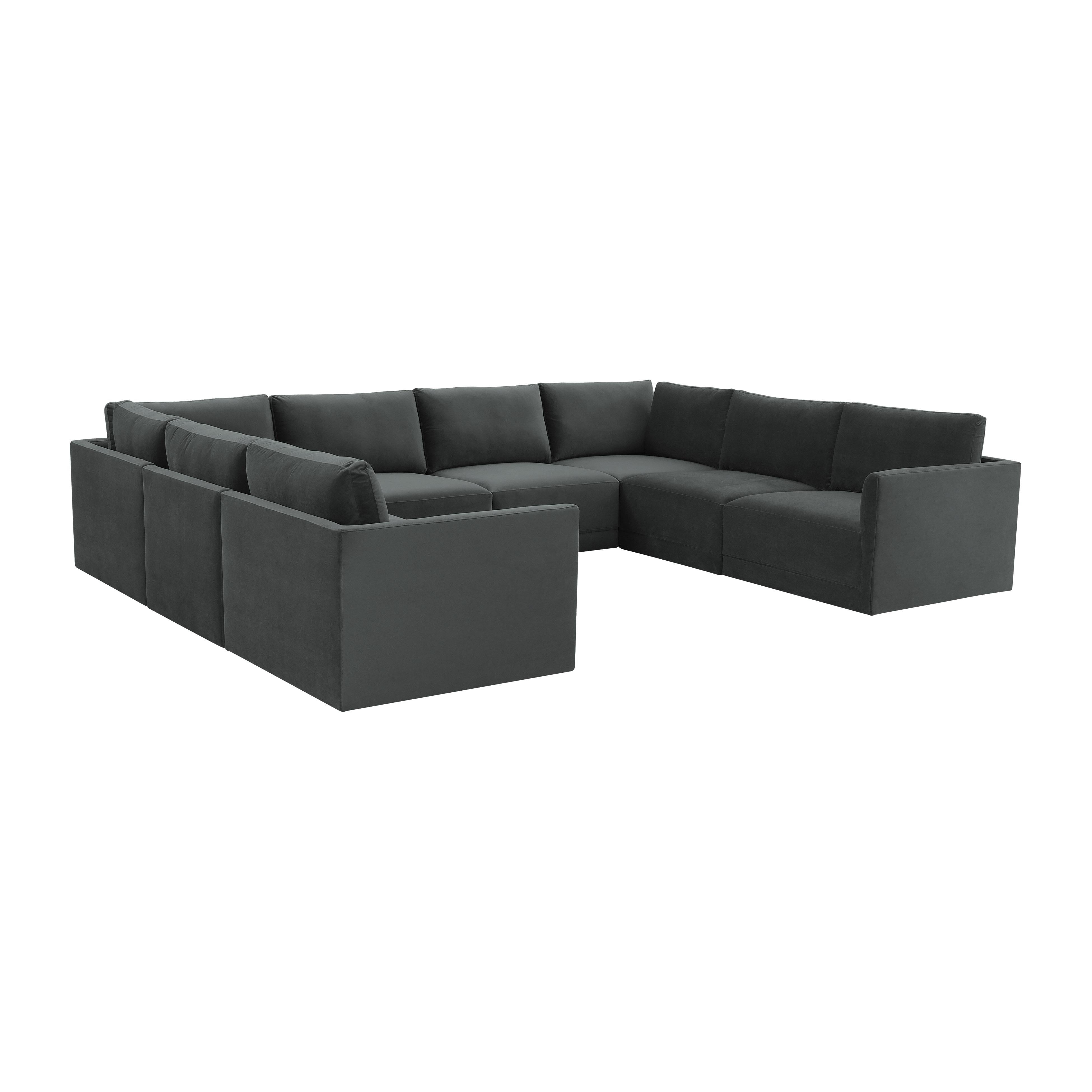 Willow Modular Large U Sectional Sectionals TOV Furniture Charcoal , Black Friday Sale TOV Furniture Furniture Sale, Old Bones Co, Mid Century Furniture Sale, Four Hands Furniture, Black Friday Sale Willow Modular Large U Sectional,Gus Sale, Perigold Willow Modular Large U Sectional Sectionals Black Friday Sale , Perigold Sale Willow Modular Large U Sectional,Willow Modular Large U Sectional Lulu and Georgia, Burke Decor Sale Willow Modular Large U Sectional, www.oldbonesco.com