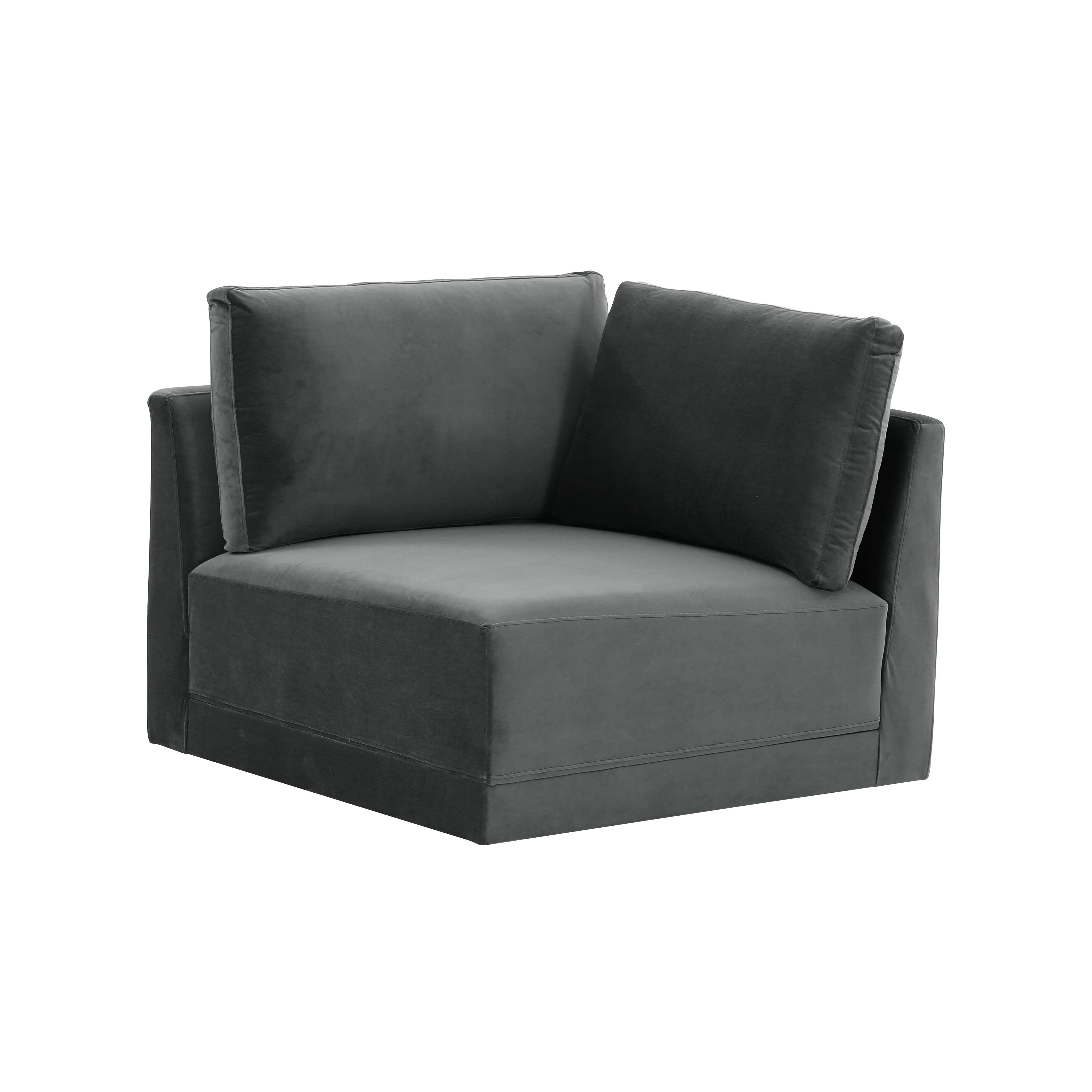 Willow Modular Corner Chair Sectionals TOV Furniture Charcoal , Black Friday Sale TOV Furniture Furniture Sale, Old Bones Co, Mid Century Furniture Sale, Four Hands Furniture, Black Friday Sale Willow Modular Corner Chair,Gus Sale, Perigold Willow Modular Corner Chair Sectionals Black Friday Sale , Perigold Sale Willow Modular Corner Chair,Willow Modular Corner Chair Lulu and Georgia, Burke Decor Sale Willow Modular Corner Chair, www.oldbonesco.com