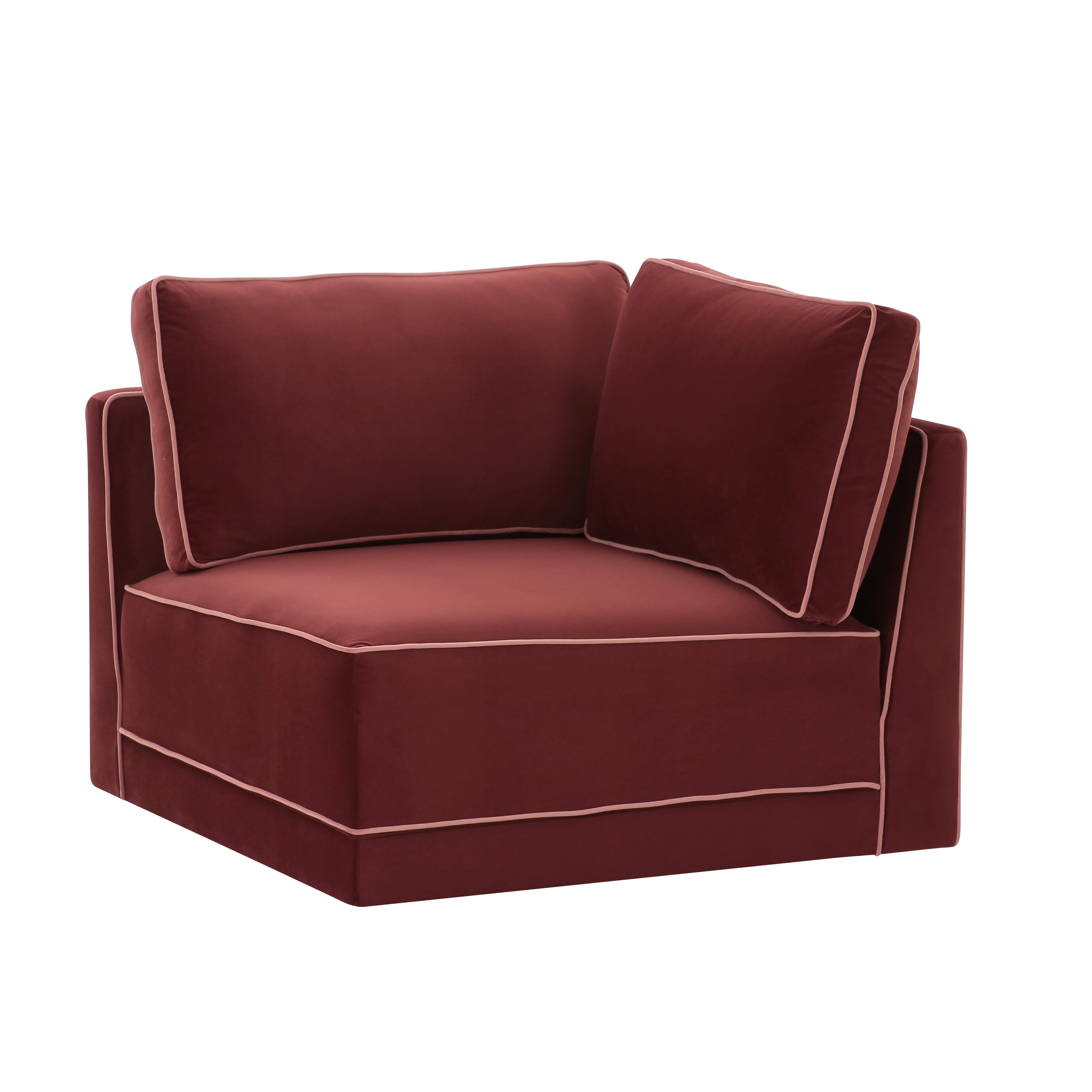 Willow Modular Corner Chair Sectionals TOV Furniture Red , Black Friday Sale TOV Furniture Furniture Sale, Old Bones Co, Mid Century Furniture Sale, Four Hands Furniture, Black Friday Sale Willow Modular Corner Chair,Gus Sale, Perigold Willow Modular Corner Chair Sectionals Black Friday Sale , Perigold Sale Willow Modular Corner Chair,Willow Modular Corner Chair Lulu and Georgia, Burke Decor Sale Willow Modular Corner Chair, www.oldbonesco.com