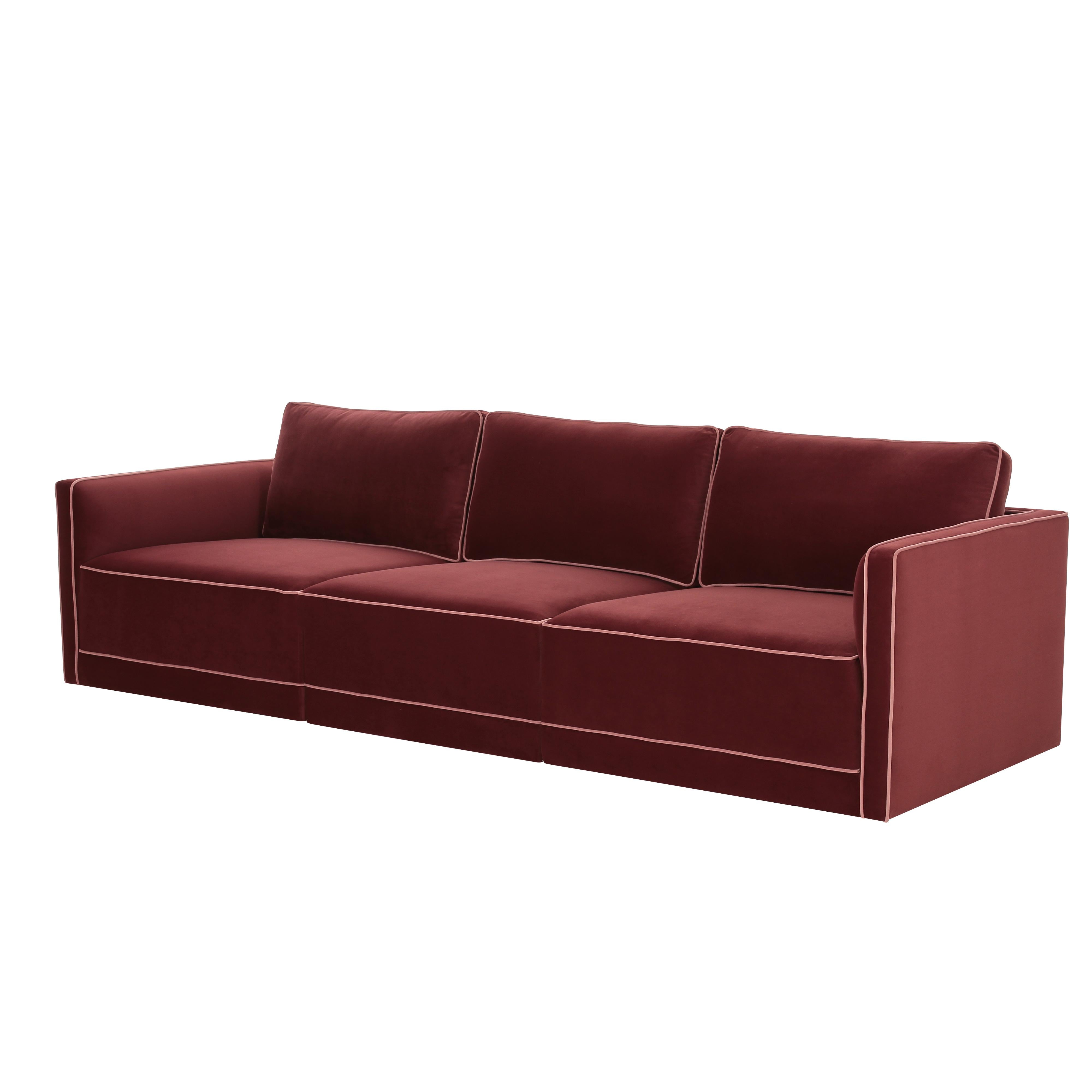 Willow Modular Sofa Sofas TOV Furniture Red , Black Friday Sale TOV Furniture Furniture Sale, Old Bones Co, Mid Century Furniture Sale, Four Hands Furniture, Black Friday Sale Willow Modular Sofa,Gus Sale, Perigold Willow Modular Sofa Sofas Black Friday Sale , Perigold Sale Willow Modular Sofa,Willow Modular Sofa Lulu and Georgia, Burke Decor Sale Willow Modular Sofa, www.oldbonesco.com