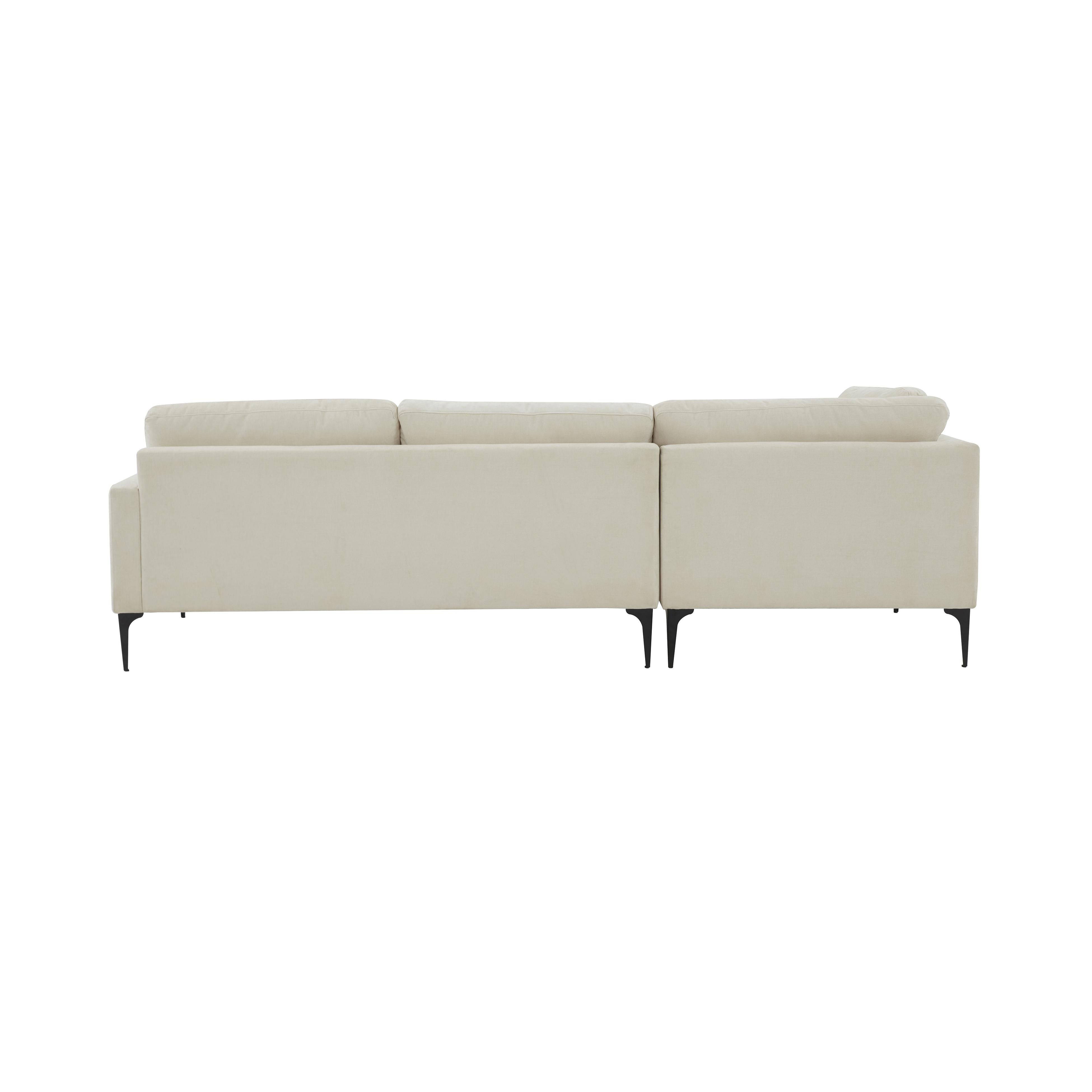 Serena Velvet Chaise Sectional with Black Legs Sectionals TOV Furniture , Black Friday Sale TOV Furniture Furniture Sale, Old Bones Co, Mid Century Furniture Sale, Four Hands Furniture, Black Friday Sale Serena Velvet Chaise Sectional with Black Legs,Gus Sale, Perigold Serena Velvet Chaise Sectional with Black Legs Sectionals Black Friday Sale , Perigold Sale Serena Velvet Chaise Sectional with Black Legs,Serena Velvet Chaise Sectional with Black Legs Lulu and Georgia, Burke Decor Sale Serena Velvet Chaise 