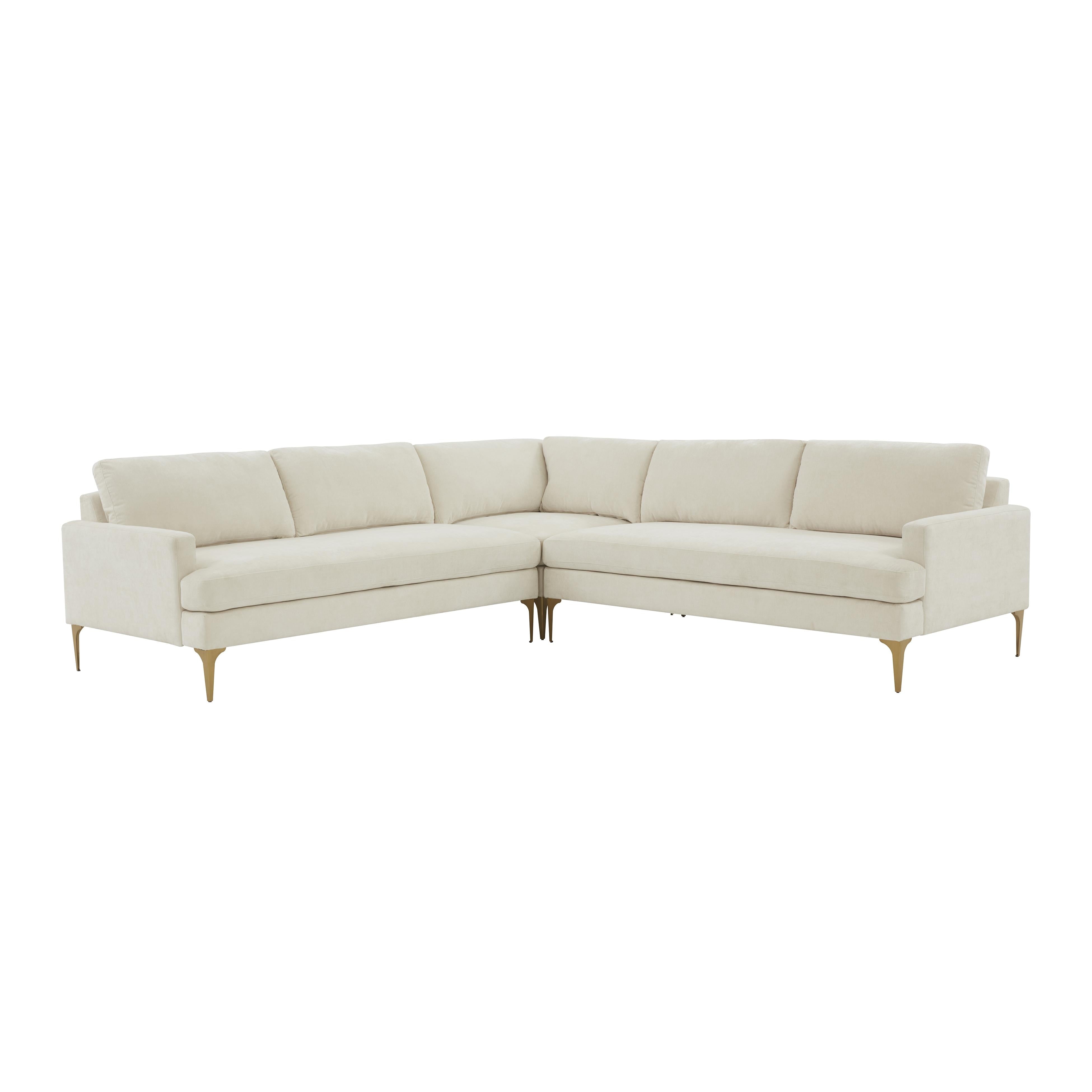 Serena Velvet L-Sectional Sectionals TOV Furniture Cream Brass , Black Friday Sale TOV Furniture Furniture Sale, Old Bones Co, Mid Century Furniture Sale, Four Hands Furniture, Black Friday Sale Serena Velvet L-Sectional,Gus Sale, Perigold Serena Velvet L-Sectional Sectionals Black Friday Sale , Perigold Sale Serena Velvet L-Sectional,Serena Velvet L-Sectional Lulu and Georgia, Burke Decor Sale Serena Velvet L-Sectional, www.oldbonesco.com