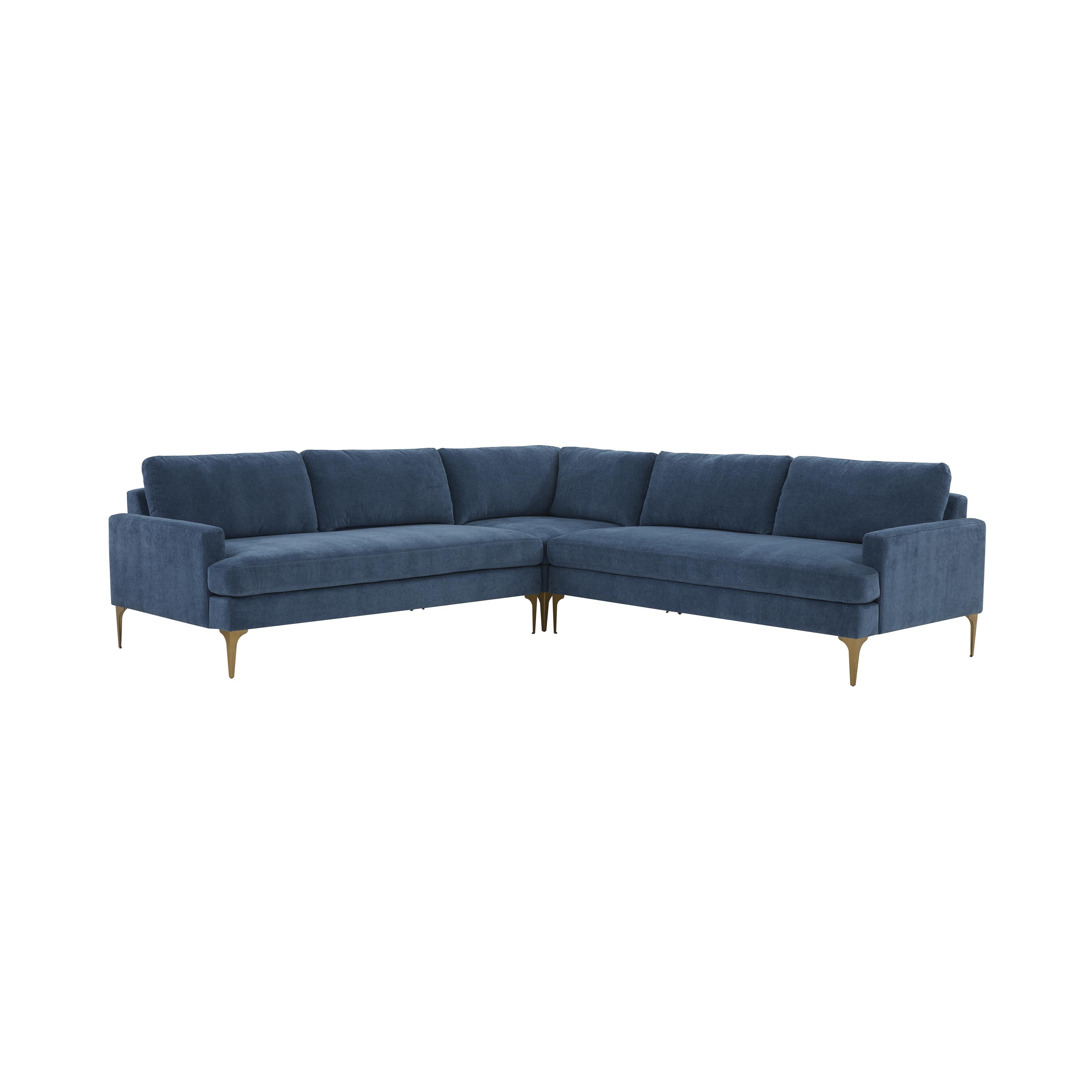 Serena Velvet L-Sectional Sectionals TOV Furniture Blue Brass , Black Friday Sale TOV Furniture Furniture Sale, Old Bones Co, Mid Century Furniture Sale, Four Hands Furniture, Black Friday Sale Serena Velvet L-Sectional,Gus Sale, Perigold Serena Velvet L-Sectional Sectionals Black Friday Sale , Perigold Sale Serena Velvet L-Sectional,Serena Velvet L-Sectional Lulu and Georgia, Burke Decor Sale Serena Velvet L-Sectional, www.oldbonesco.com