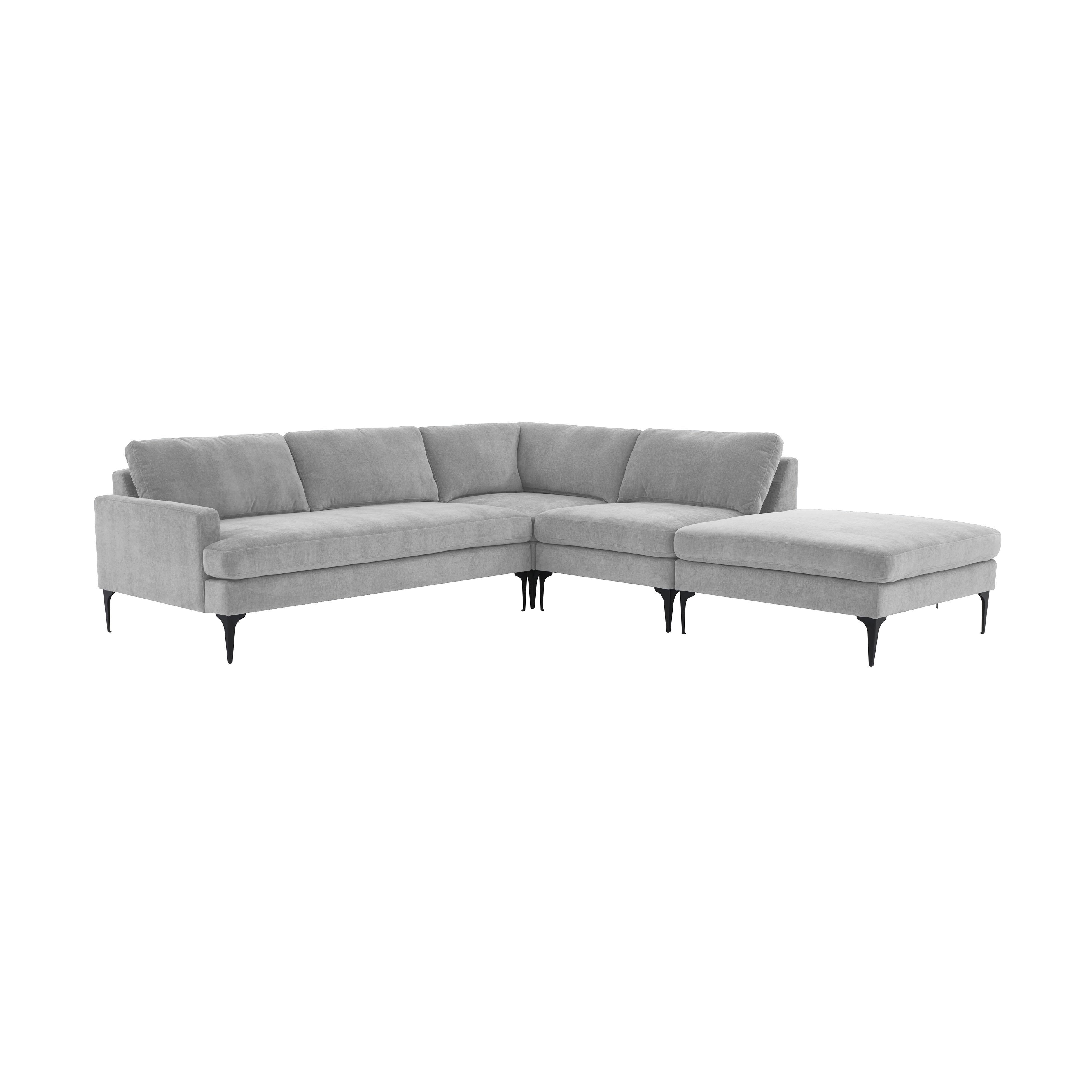 Serena Large Chaise Sectional Sectionals TOV Furniture Grey Raf Black Black Sectionals, Mid Century Furniture, Furniture Sale, Old Bones Co, Mid Century Furniture Sale, Four Hands Furniture, Sale,Gus, Sale,Perigold Serena Large Chaise Sectional Sectionals Sale, Perigold Sale Serena Large Chaise Sectional,Serena Large Chaise Sectional Lulu and Georgia, Burke Decor Sale Serena Large Chaise Sectional, www.oldbonesco.com