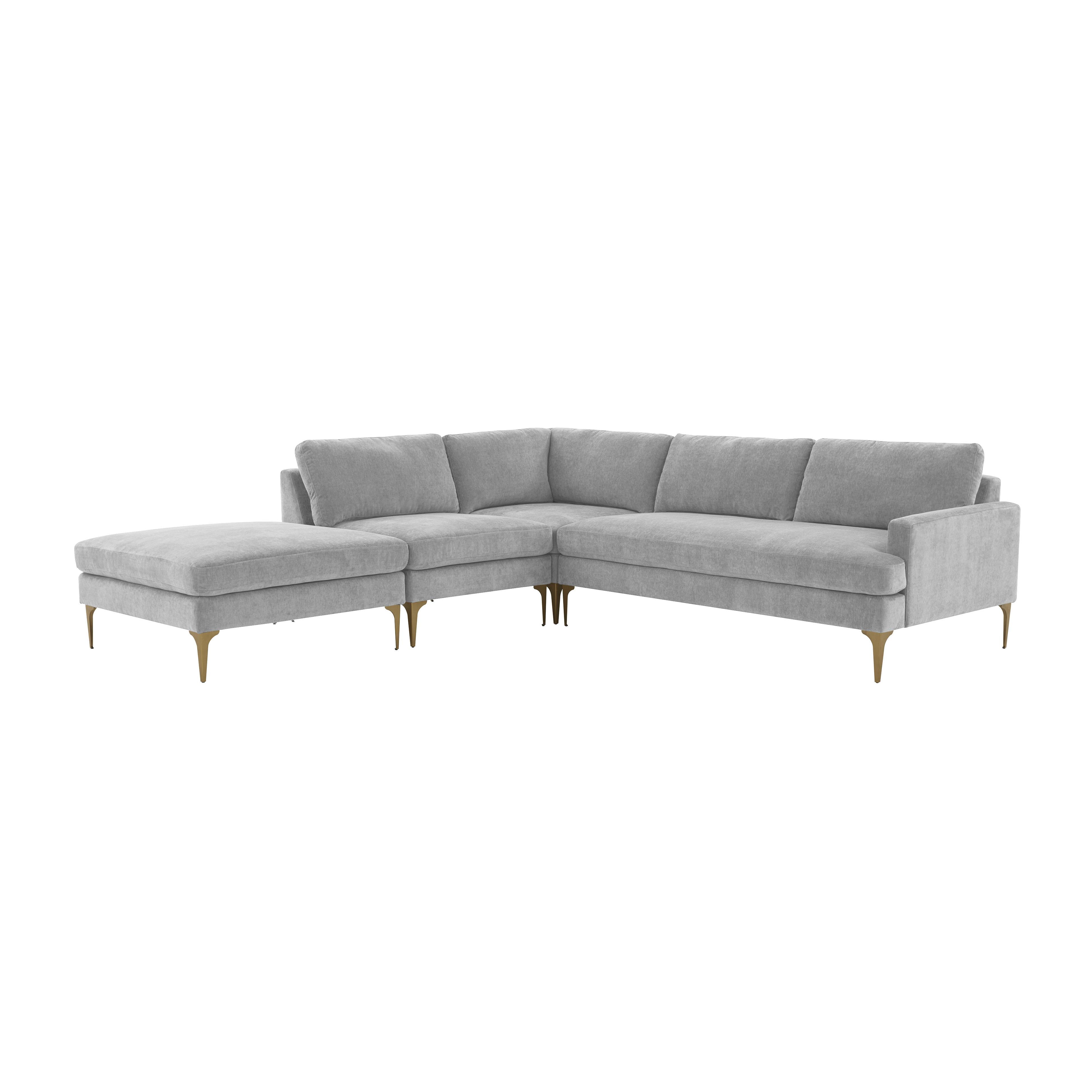 Serena Large Chaise Sectional Sectionals TOV Furniture Grey Laf Brass , Black Friday Sale TOV Furniture Furniture Sale, Old Bones Co, Mid Century Furniture Sale, Four Hands Furniture, Black Friday Sale Serena Large Chaise Sectional,Gus Sale, Perigold Serena Large Chaise Sectional Sectionals Black Friday Sale , Perigold Sale Serena Large Chaise Sectional,Serena Large Chaise Sectional Lulu and Georgia, Burke Decor Sale Serena Large Chaise Sectional, www.oldbonesco.com