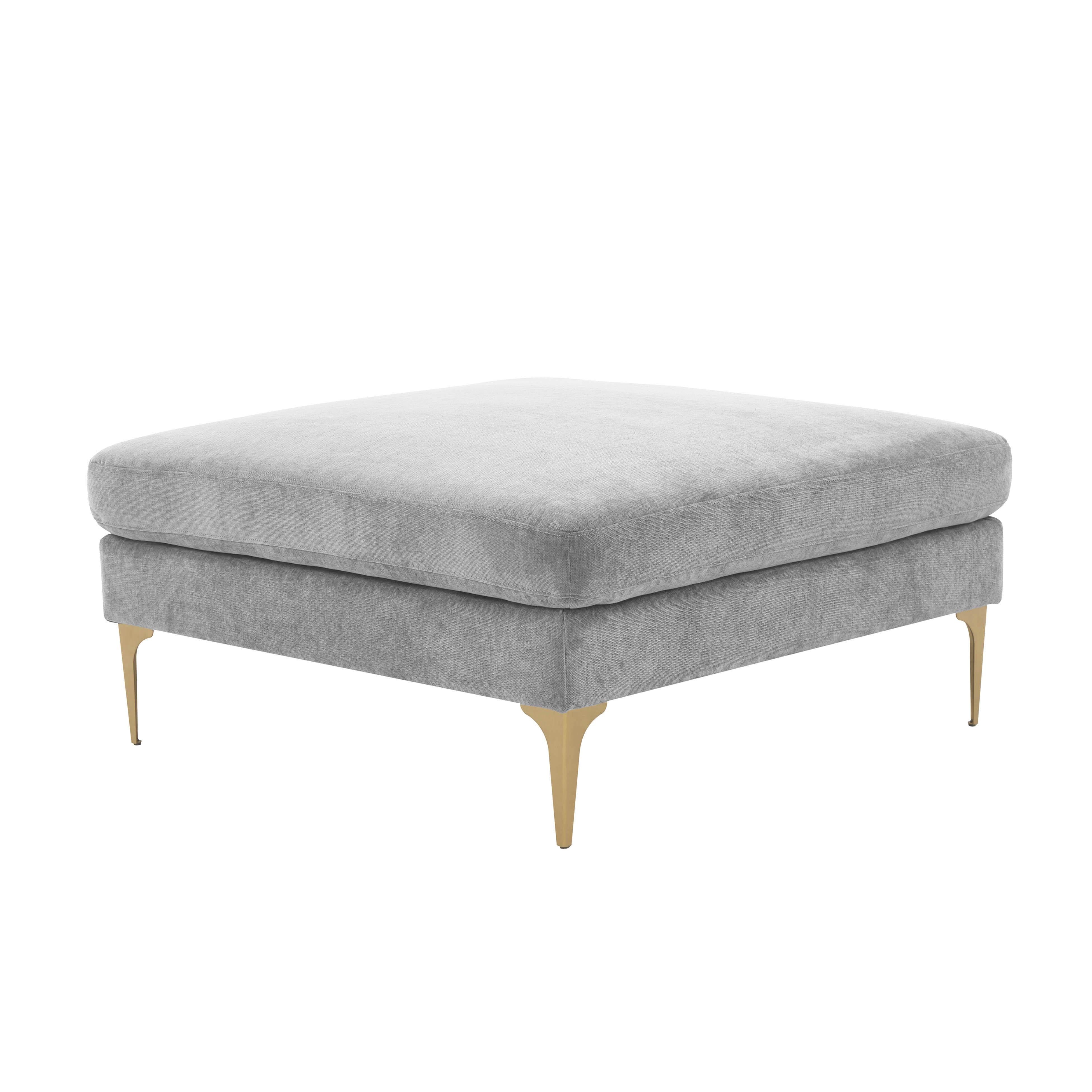 Serena Velvet Ottoman Ottomans & Stools TOV Furniture Grey Brass , Black Friday Sale TOV Furniture Furniture Sale, Old Bones Co, Mid Century Furniture Sale, Four Hands Furniture, Black Friday Sale Serena Velvet Ottoman,Gus Sale, Perigold Serena Velvet Ottoman Ottomans & Stools Black Friday Sale , Perigold Sale Serena Velvet Ottoman,Serena Velvet Ottoman Lulu and Georgia, Burke Decor Sale Serena Velvet Ottoman, www.oldbonesco.com