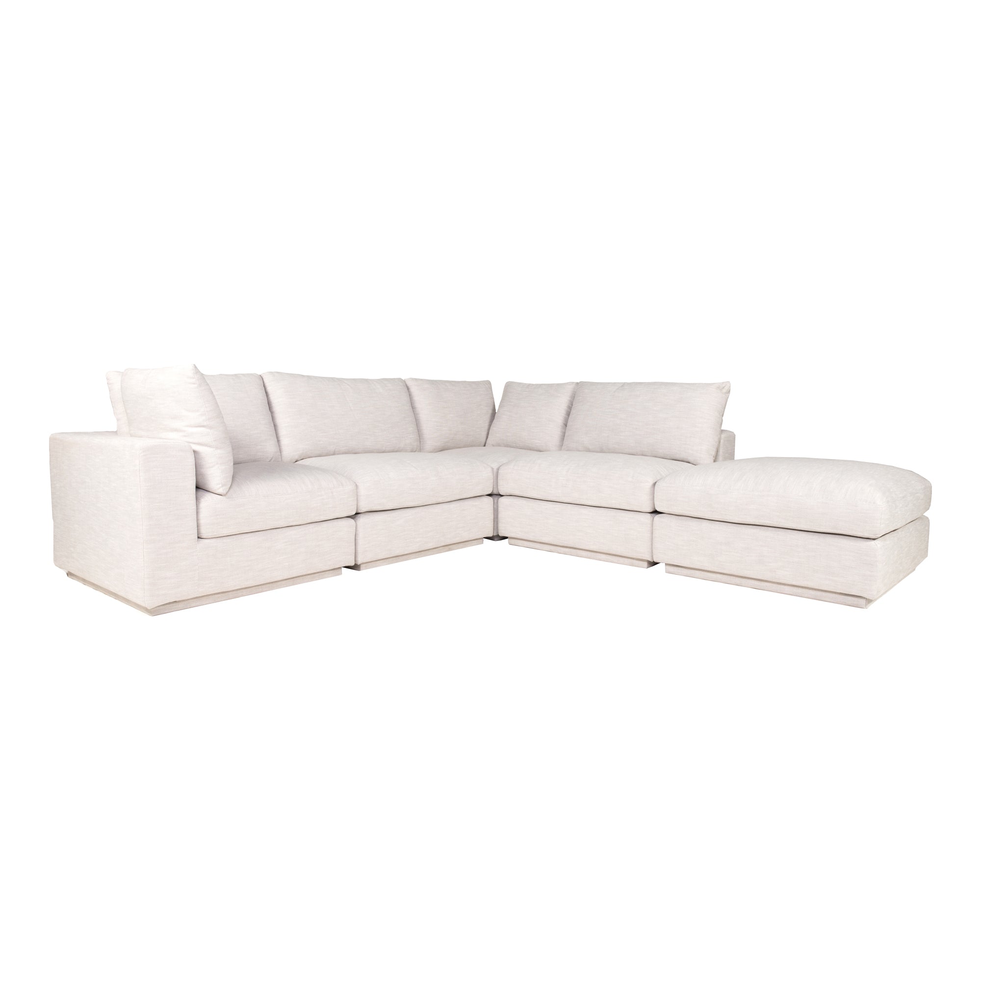 Justin Dream Modular Sectional Taupe Modular Sectional Moe's    Four Hands, Mid Century Modern Furniture, Old Bones Furniture Company, Old Bones Co, Modern Mid Century, Designer Furniture, Furniture Sale, Warehouse Furniture Sale, Justin Dream Modular Sectional Taupe Sale, https://www.oldbonesco.com/