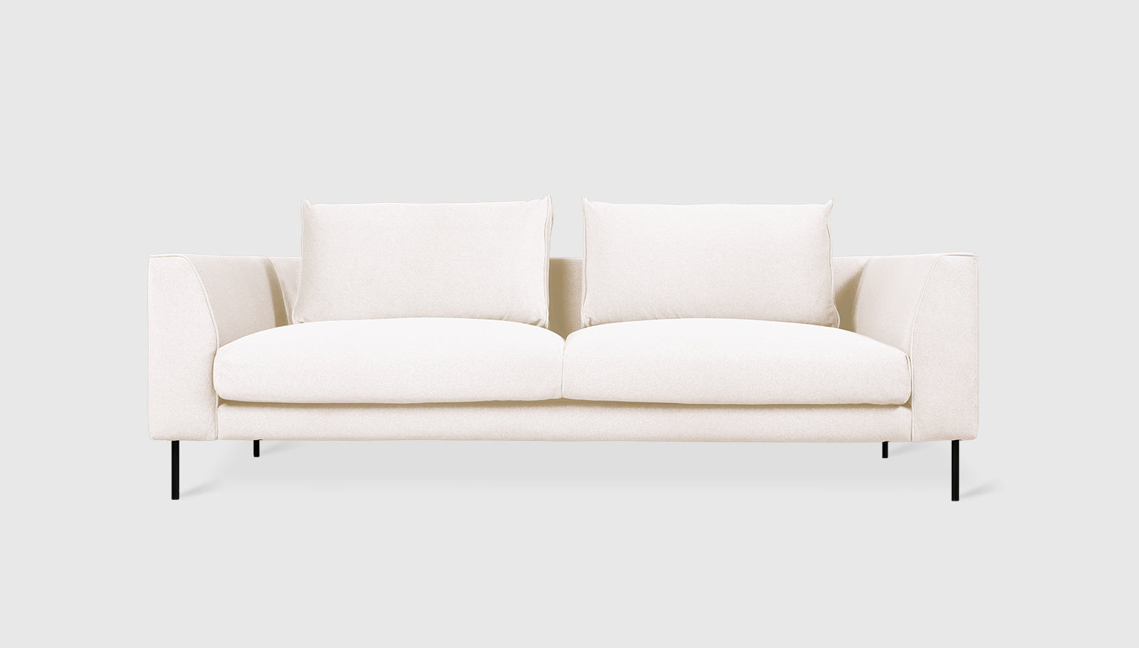 Renfrew Sofa Merino Cream / BlackSofa Gus*  Merino Cream Black  Four Hands, Mid Century Modern Furniture, Old Bones Furniture Company, Old Bones Co, Modern Mid Century, Designer Furniture, https://www.oldbonesco.com/