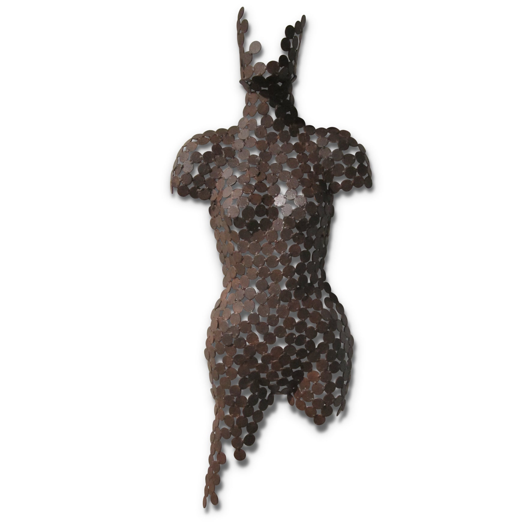 Female Torso Wall Decor Urbia Faux Rust    Wall Decor,www.oldbonesco.com,Mid Century Furniture, Furniture Sale, Old Bones Co, Mid Century Sale, Four Hands Furniture, Sale,Gus, Sale,Perigold Female Torso Wall Decor Sale, Perigold Sale Female Torso,Female Torso Lulu and Georgia,Burke Decor Sale Female Torso, open box furniture,Open Box Female Torso