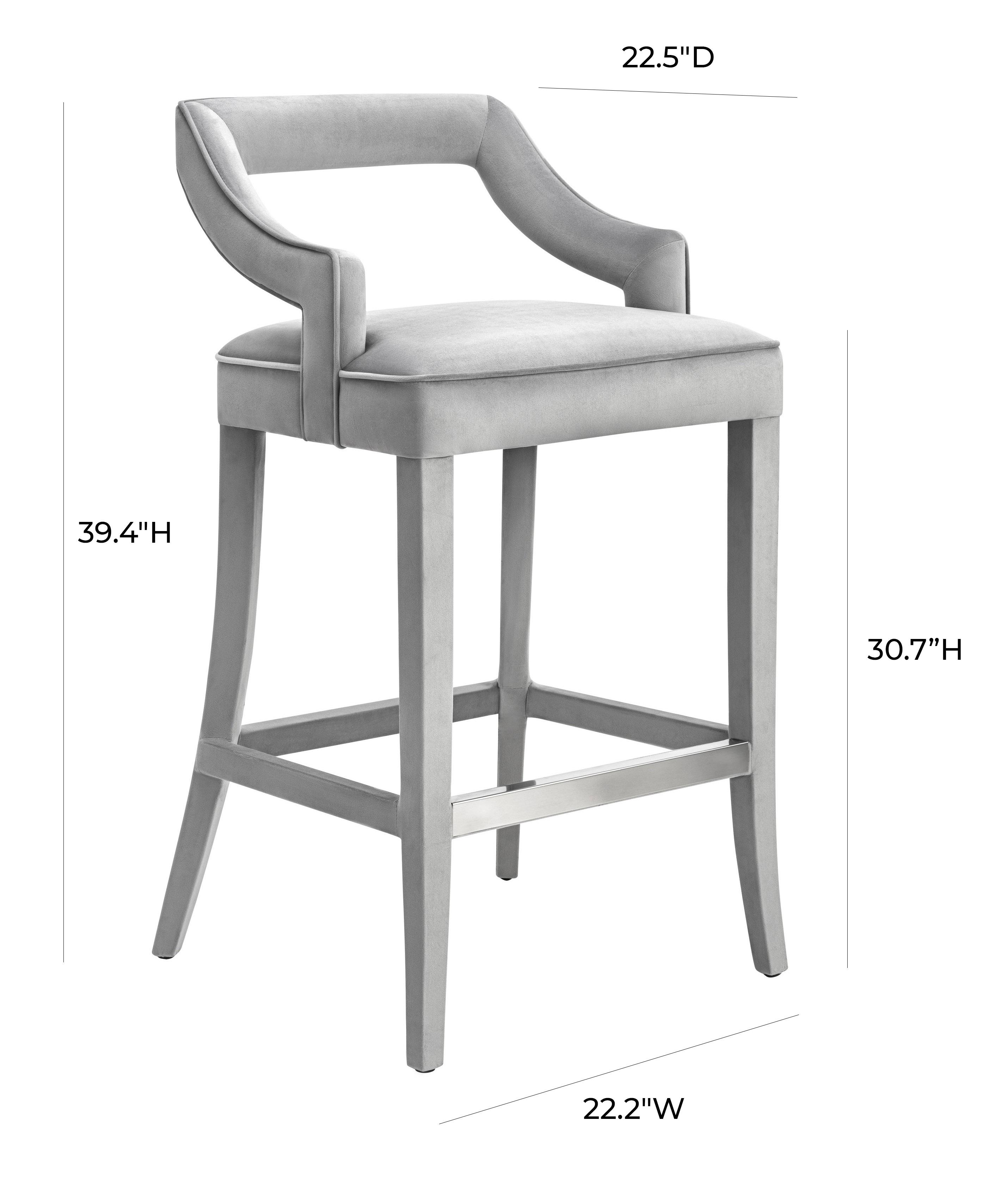 Tiffany Grey Velvet Bar Stool Bar & Counter Stools TOV Furniture , Black Friday Sale TOV Furniture Furniture Sale, Old Bones Co, Mid Century Furniture Sale, Four Hands Furniture, Black Friday Sale Tiffany Grey Velvet Bar Stool,Gus Sale, Perigold Tiffany Grey Velvet Bar Stool Bar & Counter Stools Black Friday Sale , Perigold Sale Tiffany Grey Velvet Bar Stool,Tiffany Grey Velvet Bar Stool Lulu and Georgia, Burke Decor Sale Tiffany Grey Velvet Bar Stool, www.oldbonesco.com