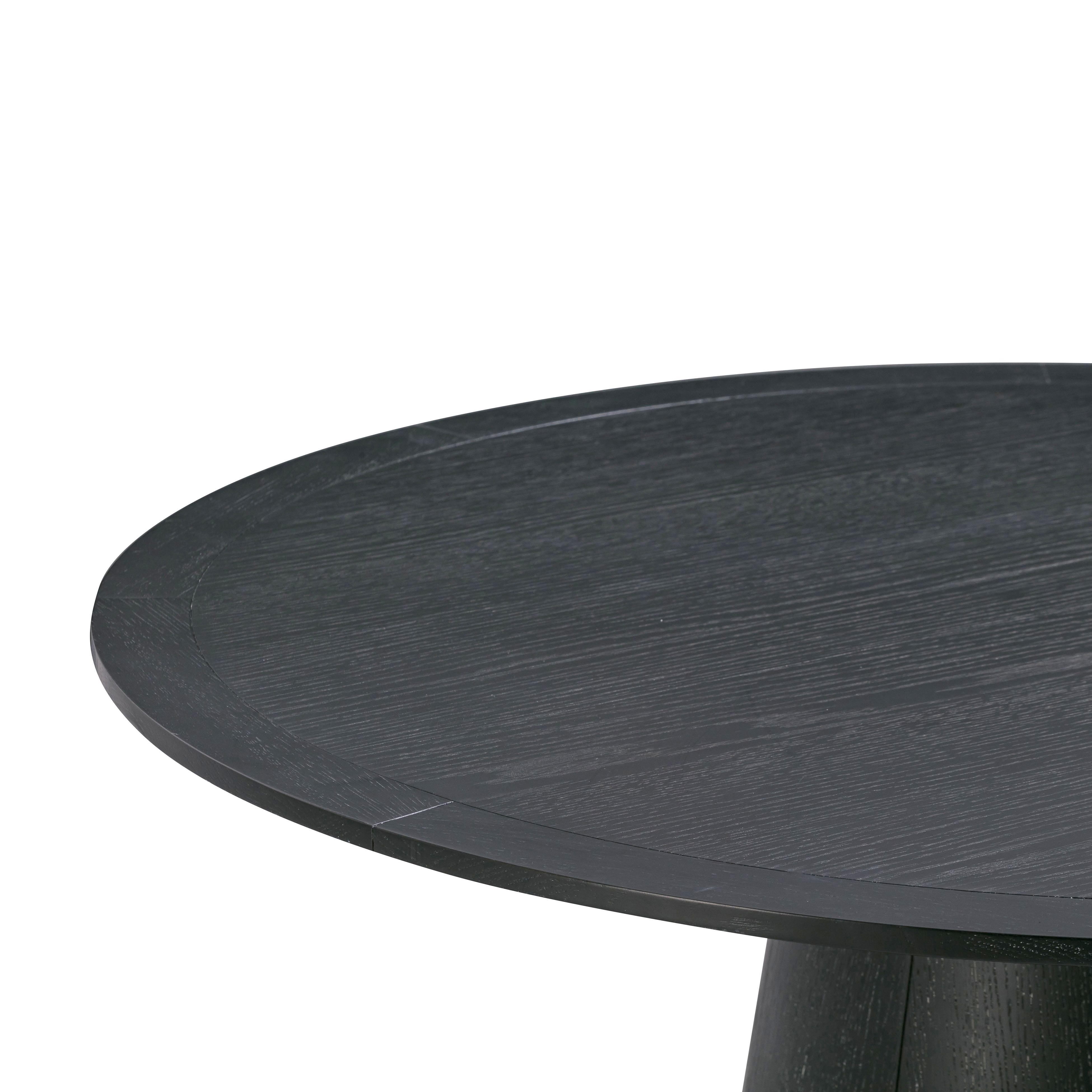 Sahara Black Oak Round Dining Table Dining Tables TOV Furniture , Black Friday Sale TOV Furniture Furniture Sale, Old Bones Co, Mid Century Furniture Sale, Four Hands Furniture, Black Friday Sale Sahara Black Oak Round Dining Table,Gus Sale, Perigold Sahara Black Oak Round Dining Table Dining Tables Black Friday Sale , Perigold Sale Sahara Black Oak Round Dining Table,Sahara Black Oak Round Dining Table Lulu and Georgia, Burke Decor Sale Sahara Black Oak Round Dining Table, www.oldbonesco.com