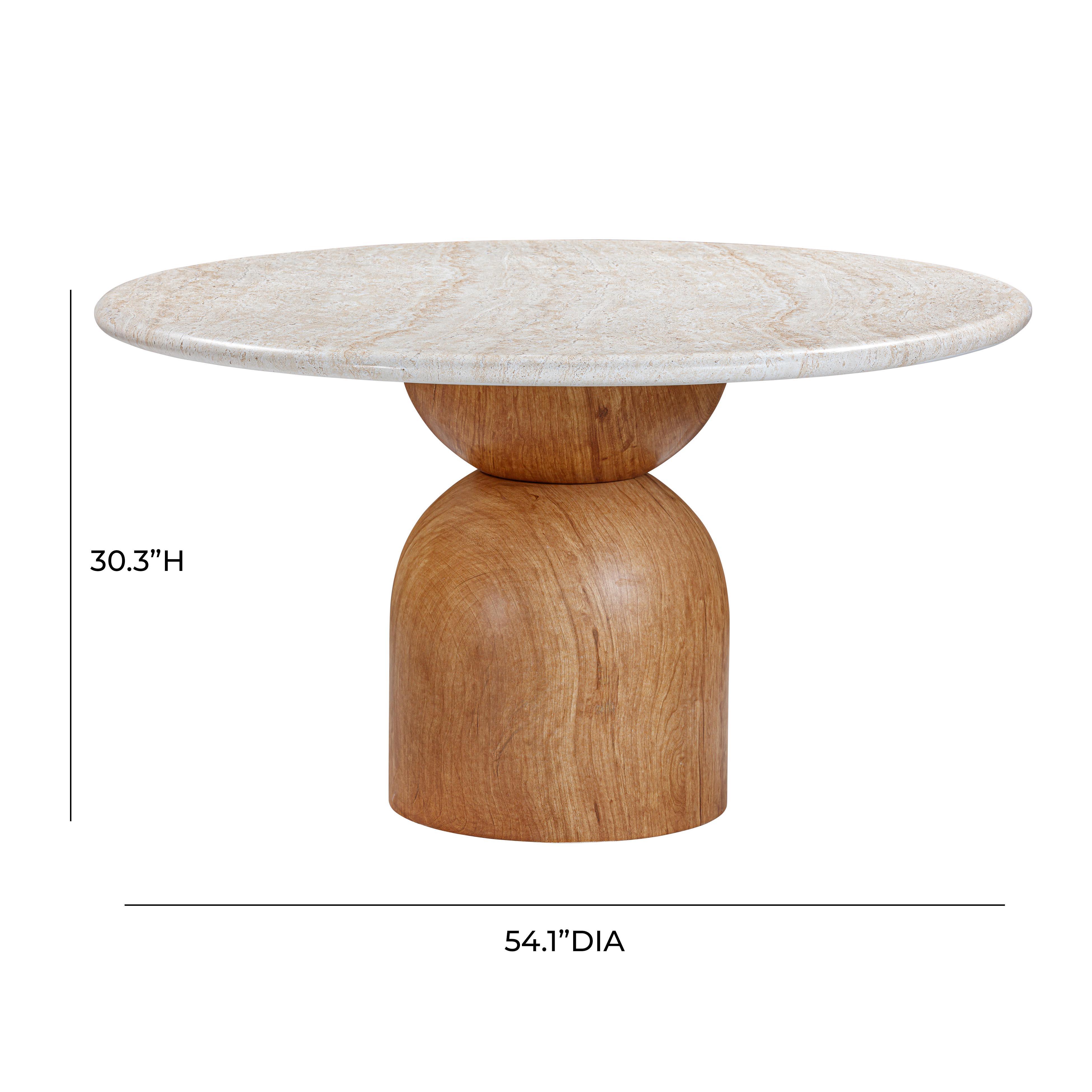 Cynthia Travertine Concrete Indoor / Outdoor 54" Round Dining Table Outdoor Dining Tables TOV Furniture , Black Friday Sale TOV Furniture Furniture Sale, Old Bones Co, Mid Century Furniture Sale, Four Hands Furniture, Black Friday Sale Cynthia Travertine Concrete Indoor / Outdoor 54" Round Dining Table,Gus Sale, Perigold Cynthia Travertine Concrete Indoor / Outdoor 54" Round Dining Table Outdoor Dining Tables Black Friday Sale , Perigold Sale Cynthia Travertine Concrete Indoor / Outdoor 54" Round Dining Tab