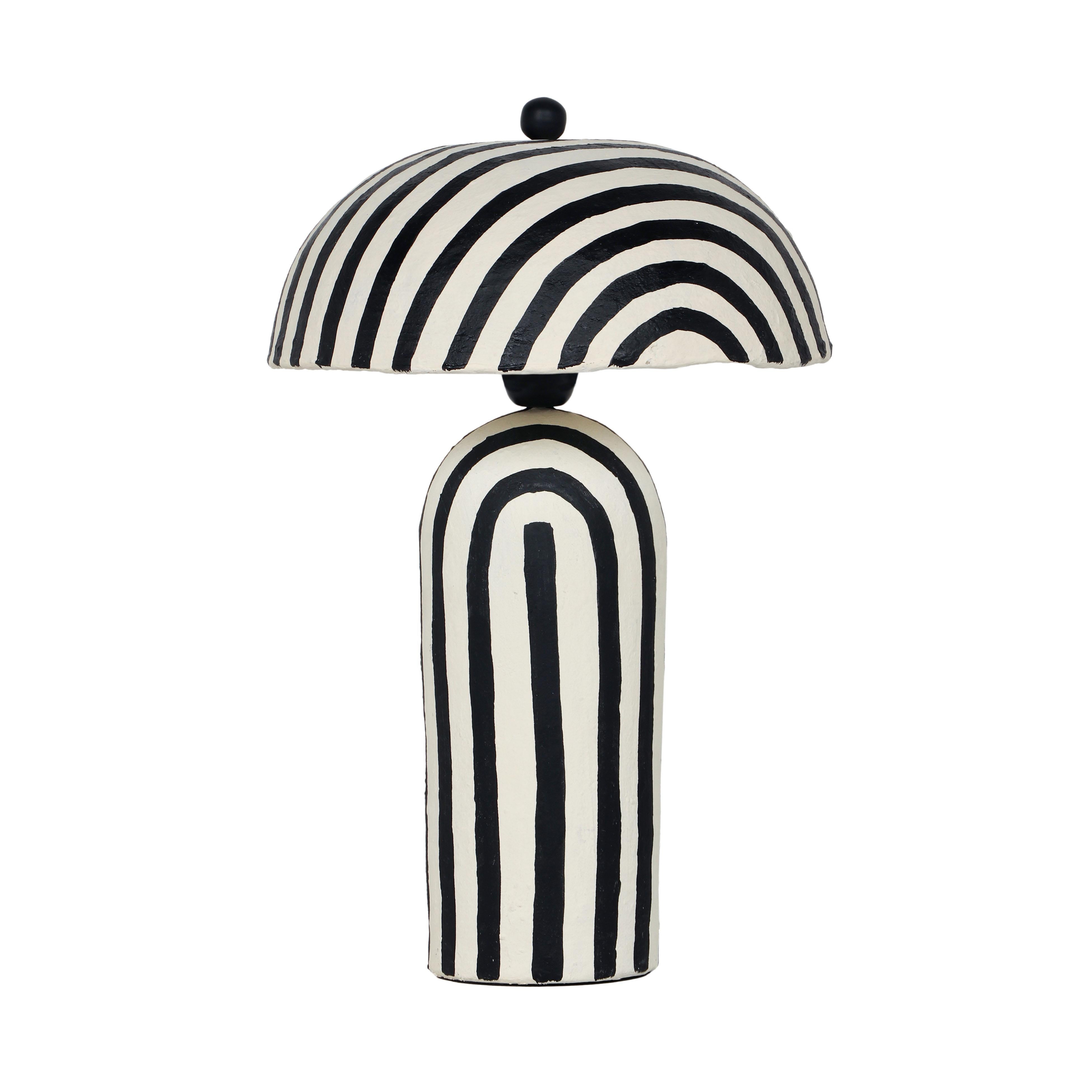 Maiori Striped Papier Mache Table Lamp Table & Desk Lamps TOV Furniture Black and White , Black Friday Sale TOV Furniture Furniture Sale, Old Bones Co, Mid Century Furniture Sale, Four Hands Furniture, Black Friday Sale Maiori Striped Papier Mache Table Lamp,Gus Sale, Perigold Maiori Striped Papier Mache Table Lamp Table & Desk Lamps Black Friday Sale , Perigold Sale Maiori Striped Papier Mache Table Lamp,Maiori Striped Papier Mache Table Lamp Lulu and Georgia, Burke Decor Sale Maiori Striped Papier Mache T