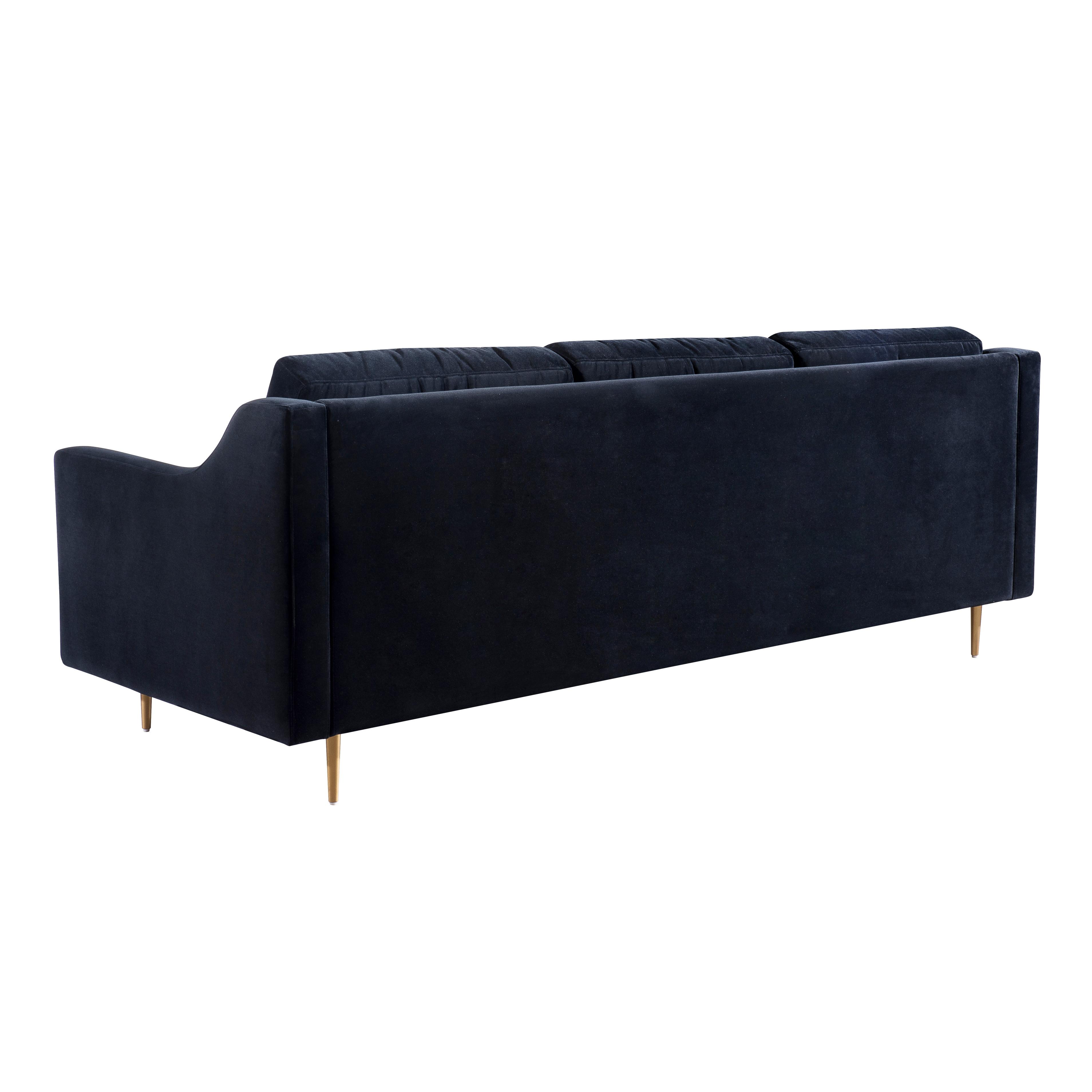 Milan Black Velvet Sofa Sofas TOV Furniture , Black Friday Sale TOV Furniture Furniture Sale, Old Bones Co, Mid Century Furniture Sale, Four Hands Furniture, Black Friday Sale Milan Black Velvet Sofa,Gus Sale, Perigold Milan Black Velvet Sofa Sofas Black Friday Sale , Perigold Sale Milan Black Velvet Sofa,Milan Black Velvet Sofa Lulu and Georgia, Burke Decor Sale Milan Black Velvet Sofa, www.oldbonesco.com