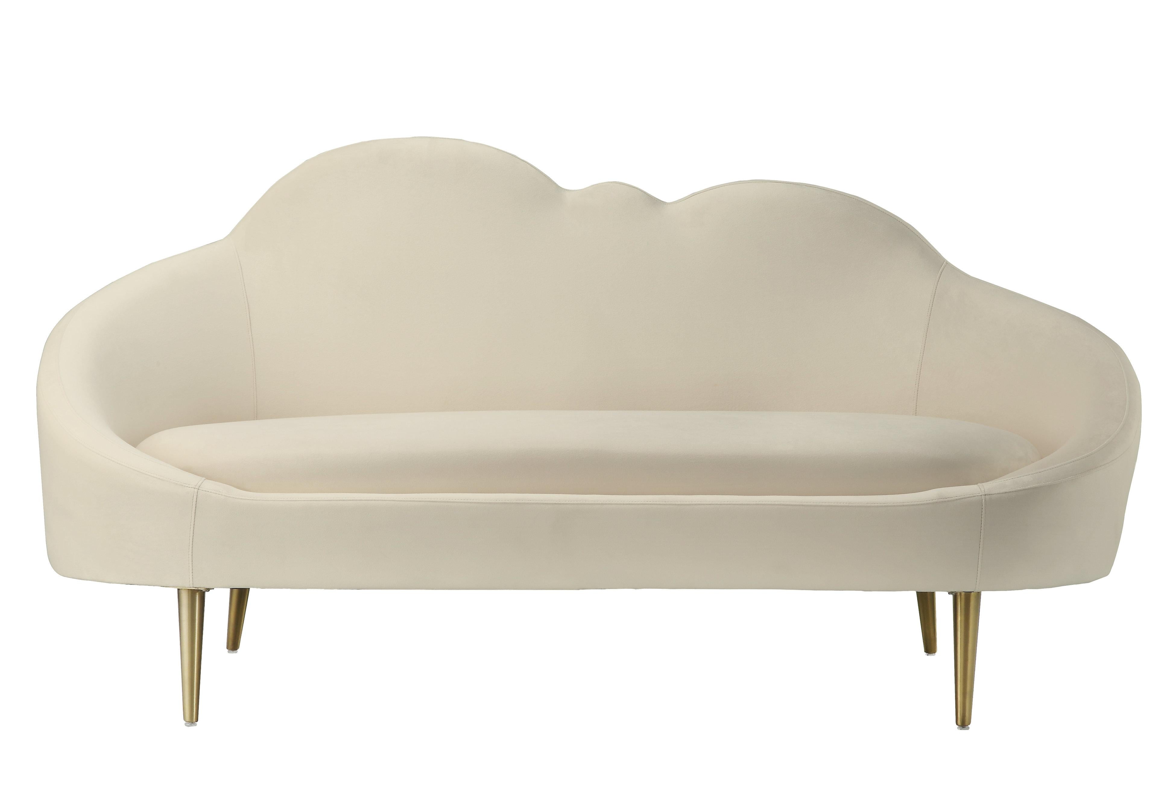 Cloud Cream Velvet Settee Sofas TOV Furniture , Black Friday Sale TOV Furniture Furniture Sale, Old Bones Co, Mid Century Furniture Sale, Four Hands Furniture, Black Friday Sale Cloud Cream Velvet Settee,Gus Sale, Perigold Cloud Cream Velvet Settee Sofas Black Friday Sale , Perigold Sale Cloud Cream Velvet Settee,Cloud Cream Velvet Settee Lulu and Georgia, Burke Decor Sale Cloud Cream Velvet Settee, www.oldbonesco.com