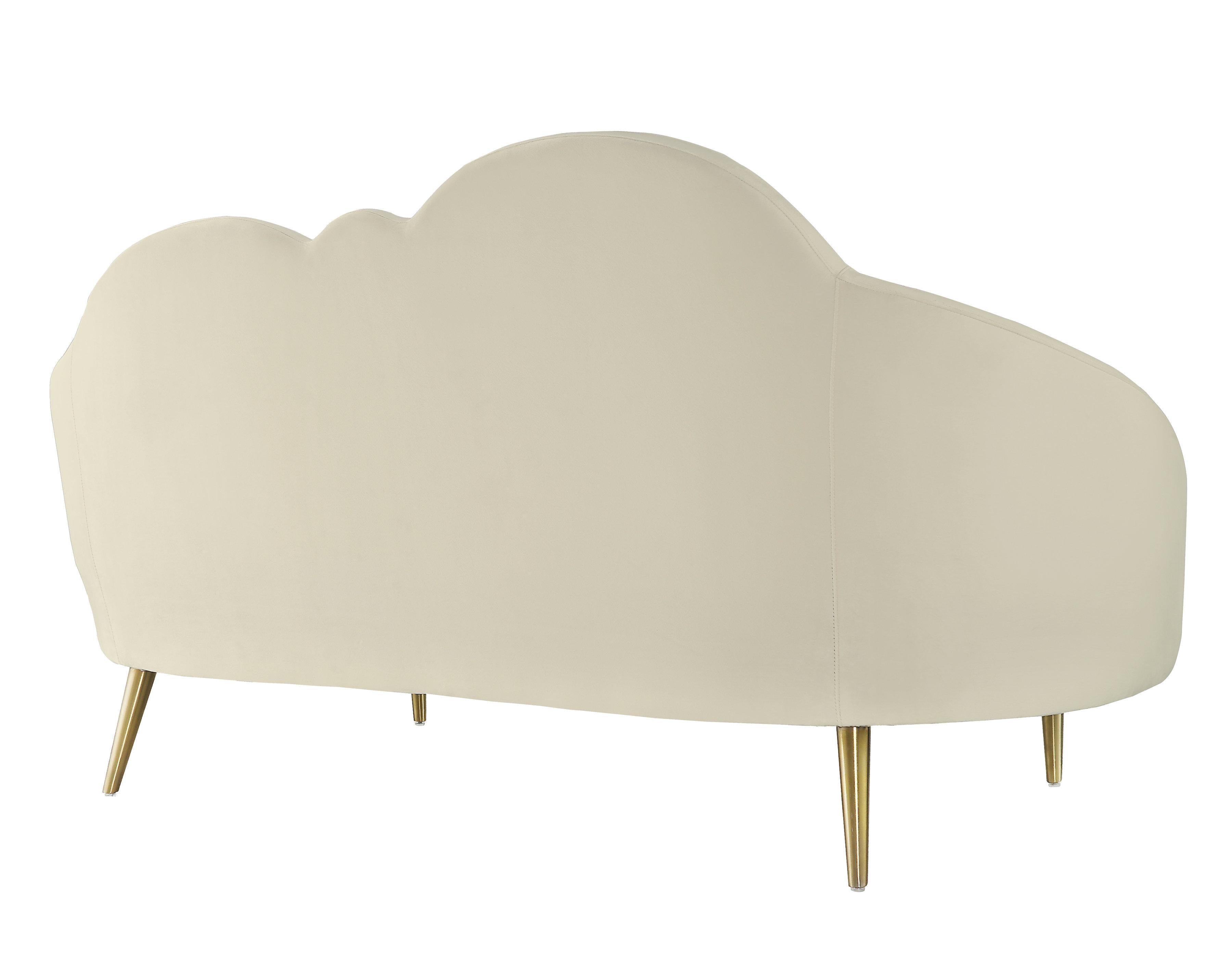 Cloud Cream Velvet Settee Sofas TOV Furniture , Black Friday Sale TOV Furniture Furniture Sale, Old Bones Co, Mid Century Furniture Sale, Four Hands Furniture, Black Friday Sale Cloud Cream Velvet Settee,Gus Sale, Perigold Cloud Cream Velvet Settee Sofas Black Friday Sale , Perigold Sale Cloud Cream Velvet Settee,Cloud Cream Velvet Settee Lulu and Georgia, Burke Decor Sale Cloud Cream Velvet Settee, www.oldbonesco.com