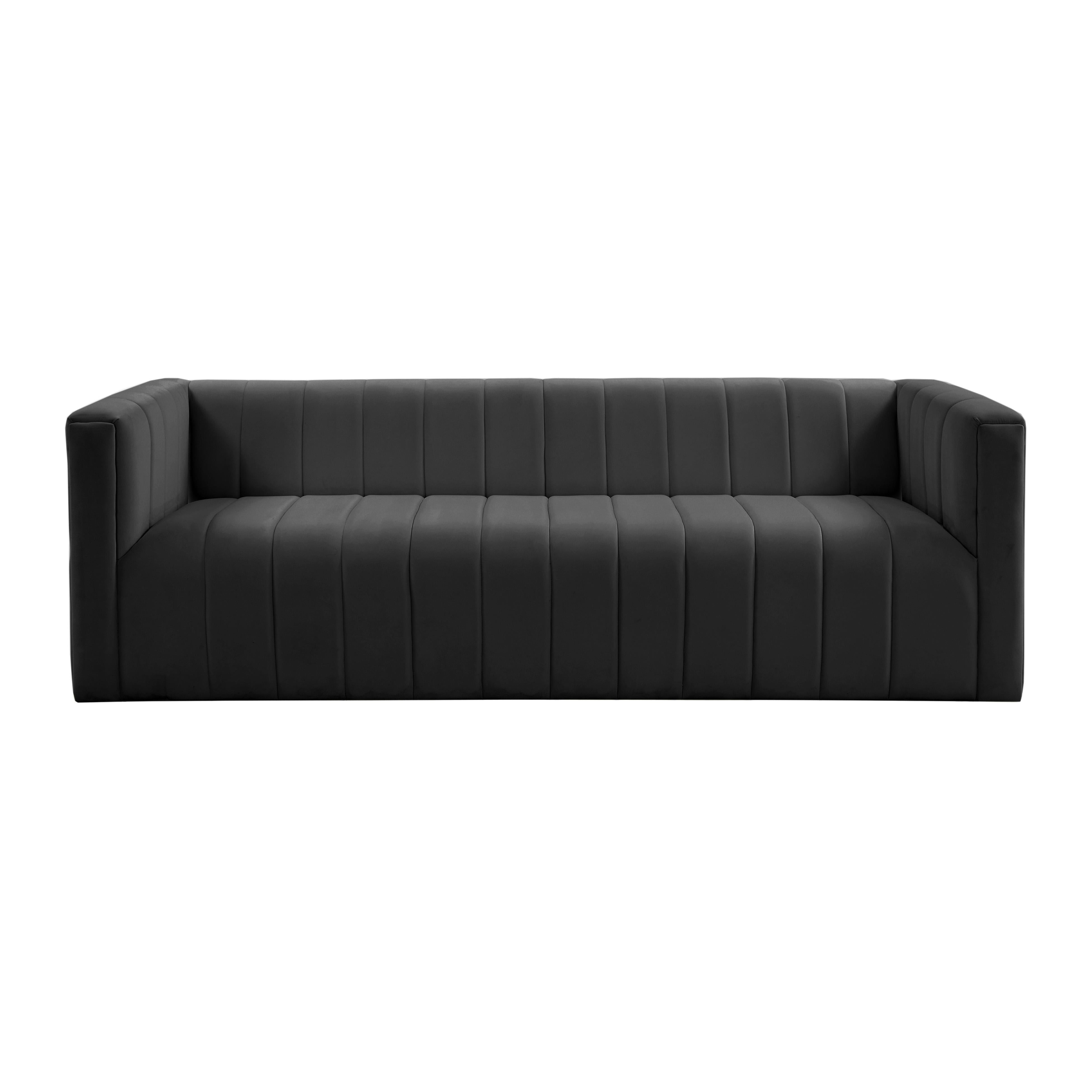 Norah Black Velvet Sofa Sofas TOV Furniture , Black Friday Sale TOV Furniture Furniture Sale, Old Bones Co, Mid Century Furniture Sale, Four Hands Furniture, Black Friday Sale Norah Black Velvet Sofa,Gus Sale, Perigold Norah Black Velvet Sofa Sofas Black Friday Sale , Perigold Sale Norah Black Velvet Sofa,Norah Black Velvet Sofa Lulu and Georgia, Burke Decor Sale Norah Black Velvet Sofa, www.oldbonesco.com