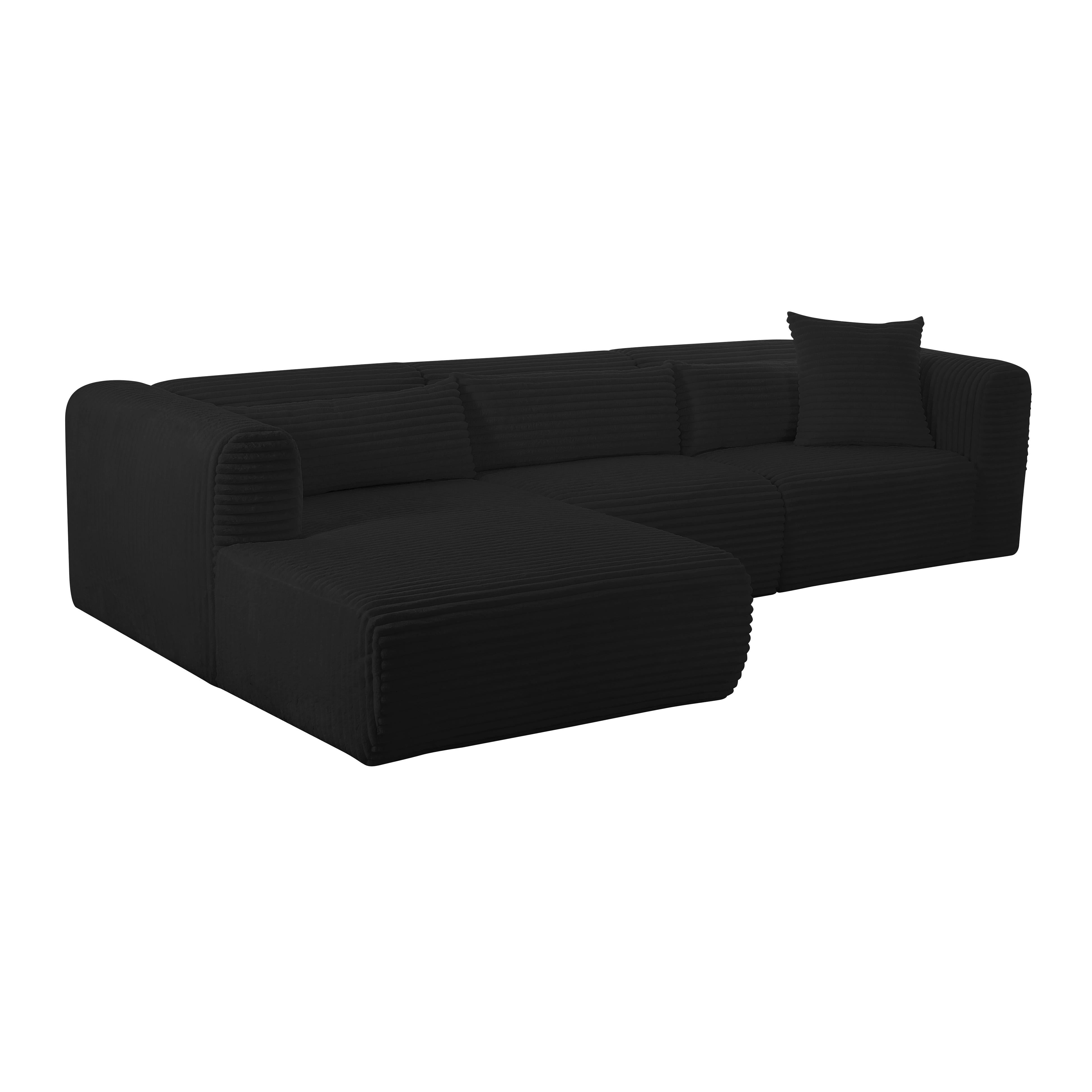 Tarra Fluffy Oversized Corduroy Modular Sectional Sectionals TOV Furniture Black Laf , Black Friday Sale TOV Furniture Furniture Sale, Old Bones Co, Mid Century Furniture Sale, Four Hands Furniture, Black Friday Sale Tarra Fluffy Oversized Corduroy Modular Sectional,Gus Sale, Perigold Tarra Fluffy Oversized Corduroy Modular Sectional Sectionals Black Friday Sale , Perigold Sale Tarra Fluffy Oversized Corduroy Modular Sectional,Tarra Fluffy Oversized Corduroy Modular Sectional Lulu and Georgia, Burke Decor S