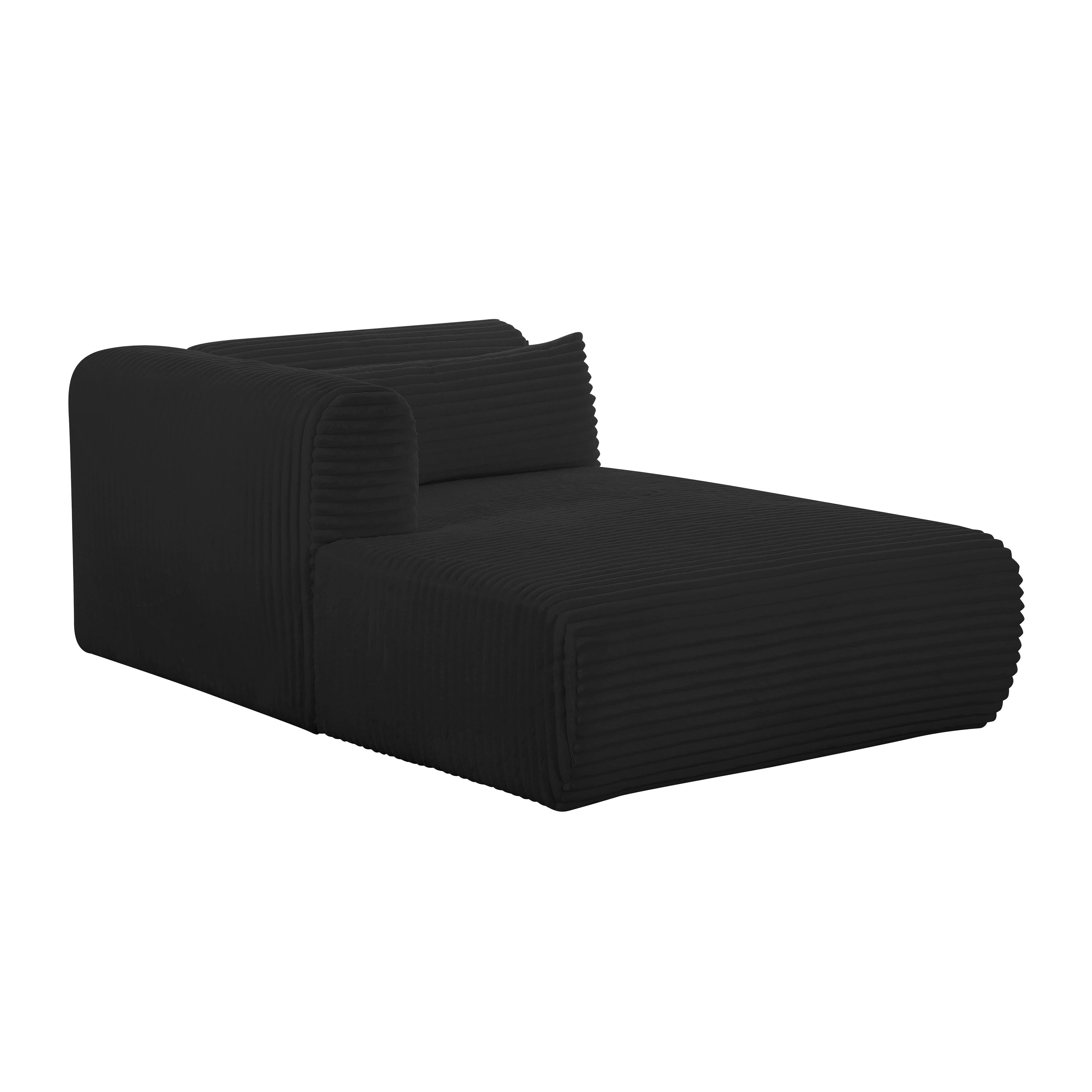 Tarra Fluffy Oversized Corduroy Modular Chaise Sectionals TOV Furniture Black Laf   Sectionals, Mid Century Furniture, Furniture Sale, Old Bones Co, Mid Century Furniture Sale, Four Hands Furniture, Sale,Gus, Sale,Perigold Tarra Fluffy Oversized Corduroy Modular Chaise Sectionals Sale, Perigold Sale Tarra Fluffy Oversized Corduroy Modular Chaise,Tarra Fluffy Oversized Corduroy Modular Chaise Lulu and Georgia, Burke Decor Sale Tarra Fluffy Oversized Corduroy Modular Chaise, www.oldbonesco.com