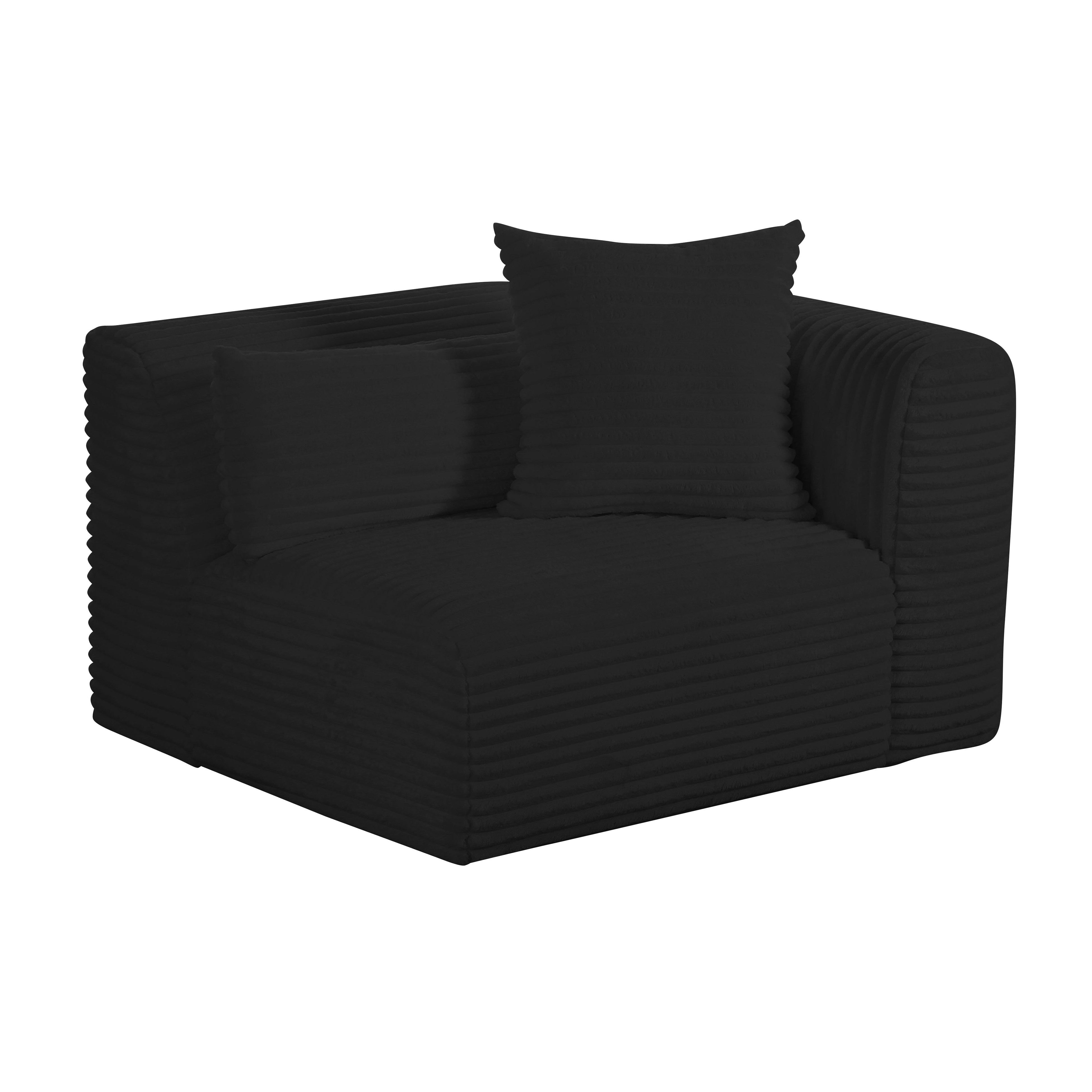 Tarra Fluffy Oversized Corduroy Modular Corner Chair Sectionals TOV Furniture Black Raf , Black Friday Sale TOV Furniture Furniture Sale, Old Bones Co, Mid Century Furniture Sale, Four Hands Furniture, Black Friday Sale Tarra Fluffy Oversized Corduroy Modular Corner Chair,Gus Sale, Perigold Tarra Fluffy Oversized Corduroy Modular Corner Chair Sectionals Black Friday Sale , Perigold Sale Tarra Fluffy Oversized Corduroy Modular Corner Chair,Tarra Fluffy Oversized Corduroy Modular Corner Chair Lulu and Georgia