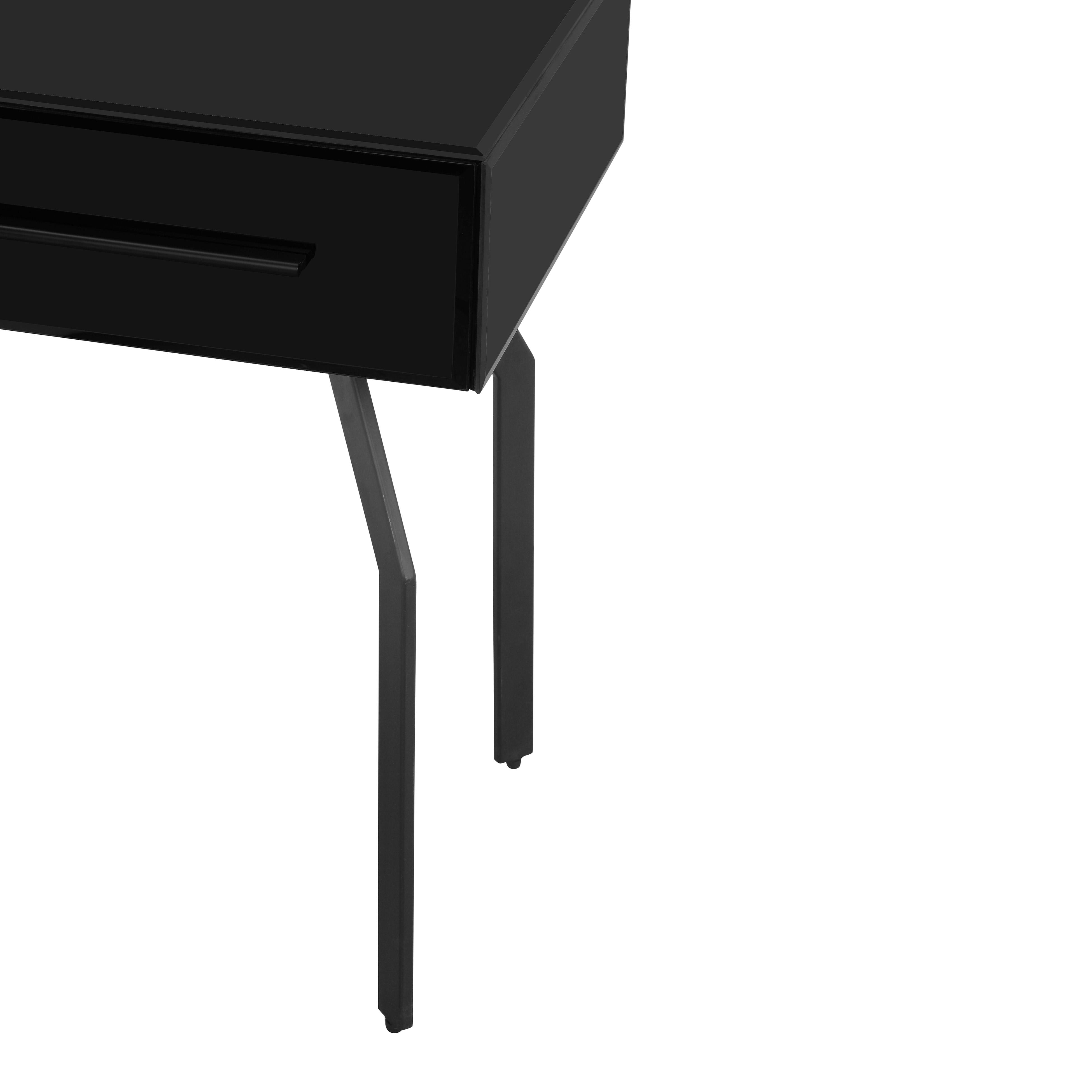 Santana Black Glass Side Table Side & End Tables TOV Furniture , Black Friday Sale TOV Furniture Furniture Sale, Old Bones Co, Mid Century Furniture Sale, Four Hands Furniture, Black Friday Sale Santana Black Glass Side Table,Gus Sale, Perigold Santana Black Glass Side Table Side & End Tables Black Friday Sale , Perigold Sale Santana Black Glass Side Table,Santana Black Glass Side Table Lulu and Georgia, Burke Decor Sale Santana Black Glass Side Table, www.oldbonesco.com