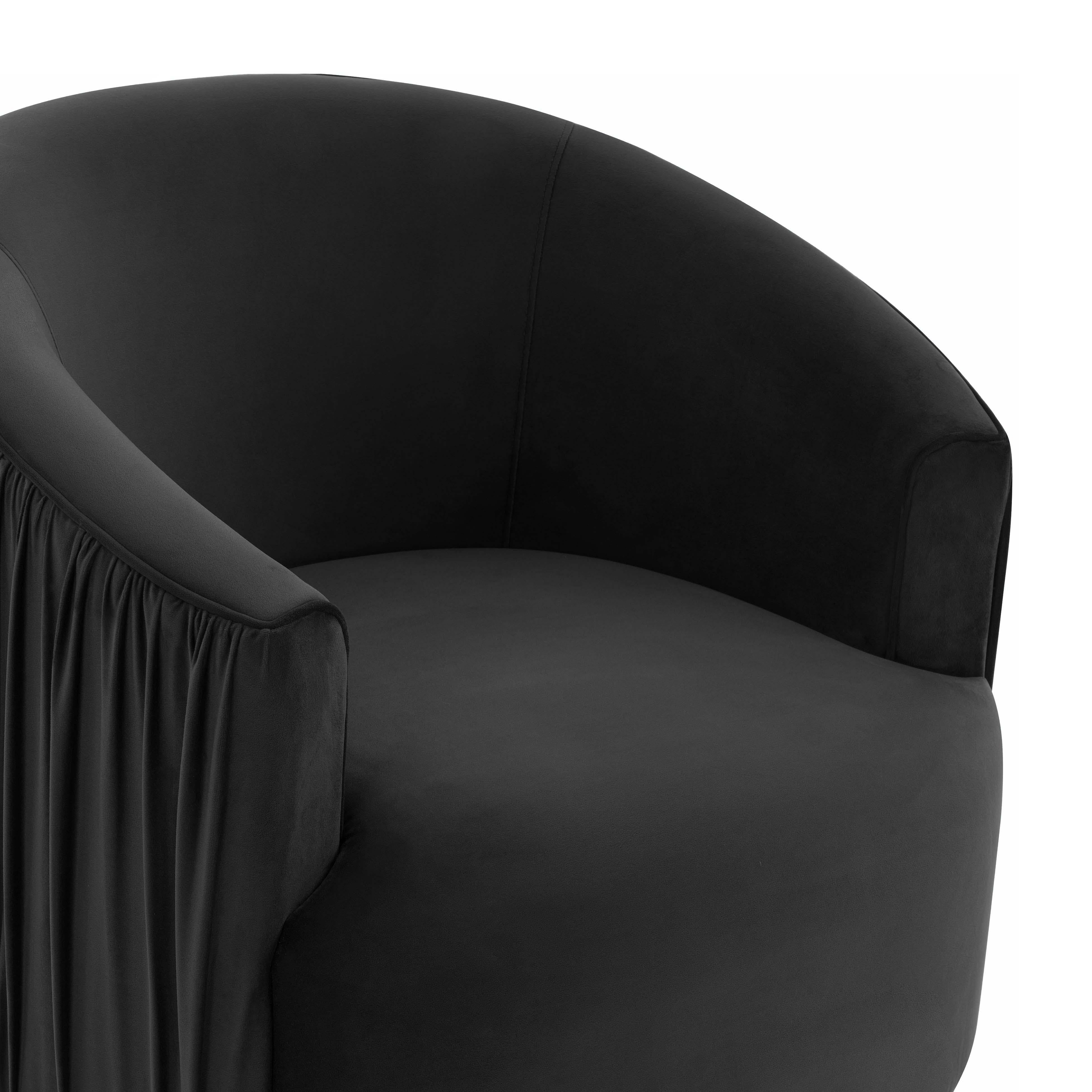 London Black Pleated Swivel Chair Accent Chairs TOV Furniture , Black Friday Sale TOV Furniture Furniture Sale, Old Bones Co, Mid Century Furniture Sale, Four Hands Furniture, Black Friday Sale London Black Pleated Swivel Chair,Gus Sale, Perigold London Black Pleated Swivel Chair Accent Chairs Black Friday Sale , Perigold Sale London Black Pleated Swivel Chair,London Black Pleated Swivel Chair Lulu and Georgia, Burke Decor Sale London Black Pleated Swivel Chair, www.oldbonesco.com