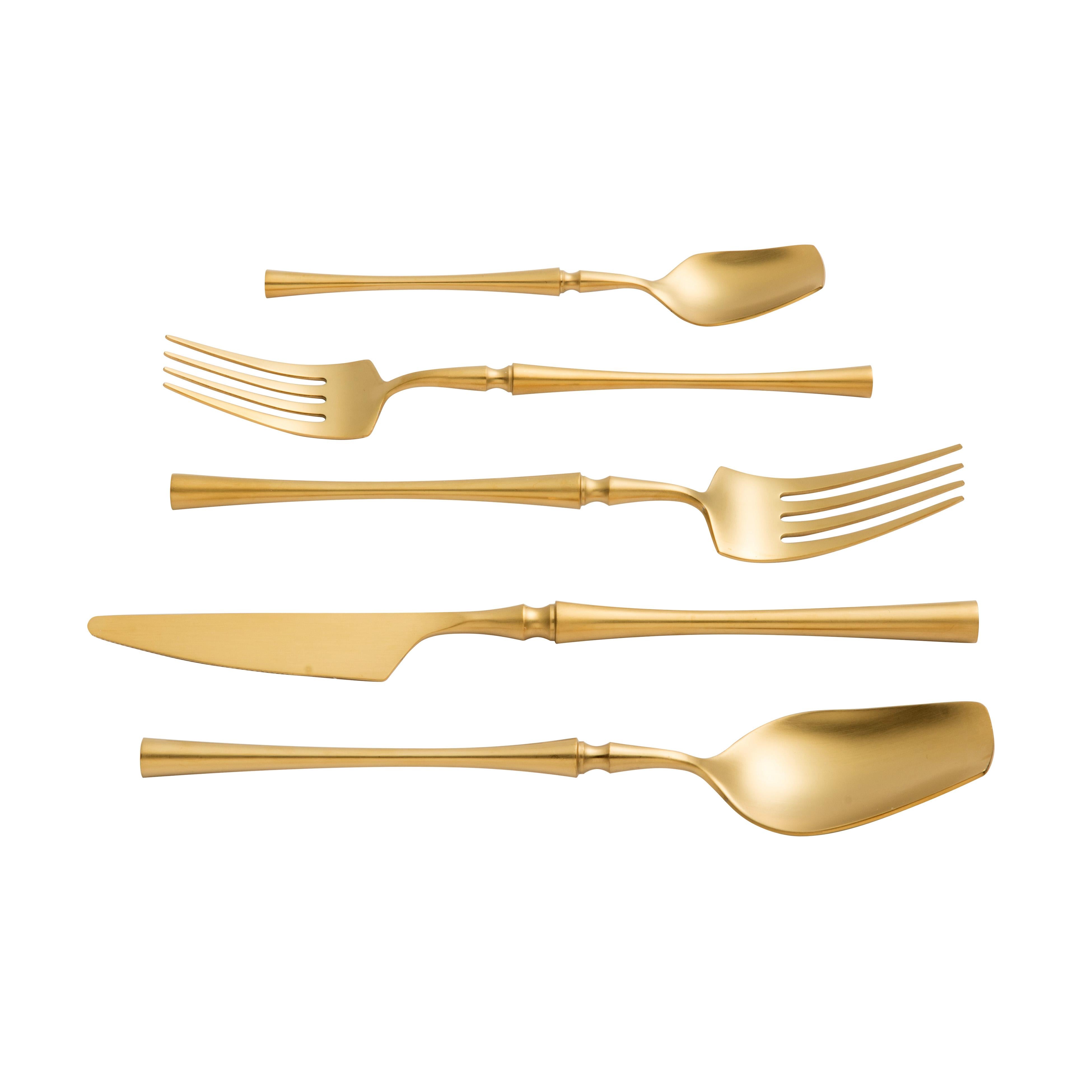 Millie Brushed Gold Stainless Steel Flatware - Set of 20 Pieces Flatware Sets TOV Furniture , Black Friday Sale TOV Furniture Furniture Sale, Old Bones Co, Mid Century Furniture Sale, Four Hands Furniture, Black Friday Sale Millie Brushed Gold Stainless Steel Flatware - Set of 20 Pieces,Gus Sale, Perigold Millie Brushed Gold Stainless Steel Flatware - Set of 20 Pieces Flatware Sets Black Friday Sale , Perigold Sale Millie Brushed Gold Stainless Steel Flatware - Set of 20 Pieces,Millie Brushed Gold Stainless