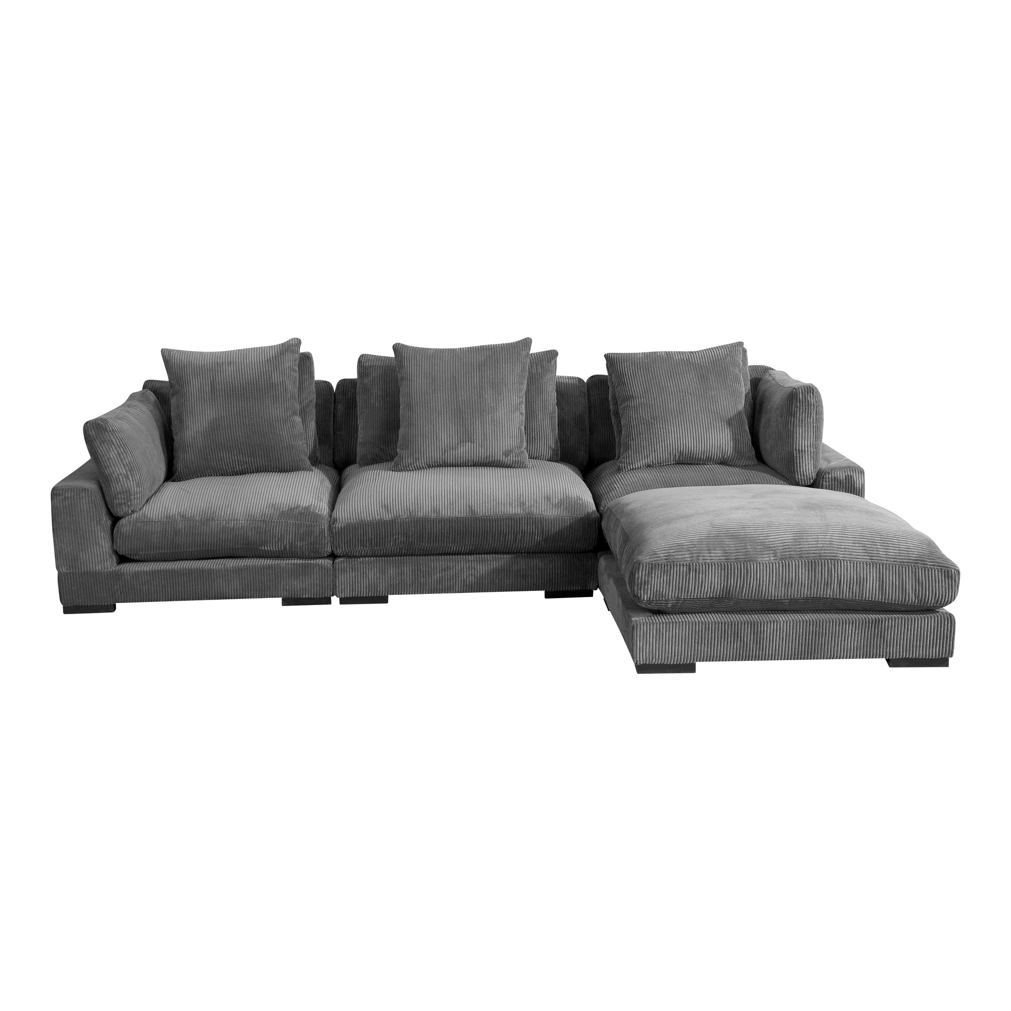 Tumble Lounge Modular Sectional Charcoal Dark GreySectional Modular Moe's Dark Grey   Four Hands, Mid Century Modern Furniture, Old Bones Furniture Company, Old Bones Co, Modern Mid Century, Designer Furniture, Furniture Sale, Warehouse Furniture Sale, Tumble Lounge Modular Sectional Charcoal Sale, https://www.oldbonesco.com/