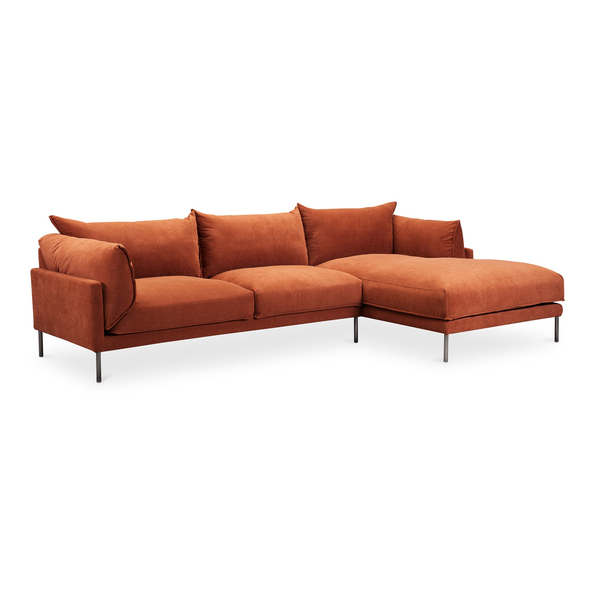 Jamara Sectional Sectional Sofa Moe's    Four Hands, Mid Century Modern Furniture, Old Bones Furniture Company, Old Bones Co, Modern Mid Century, Designer Furniture, Furniture Sale, Warehouse Furniture Sale, Jamara Sectional Sale, https://www.oldbonesco.com/