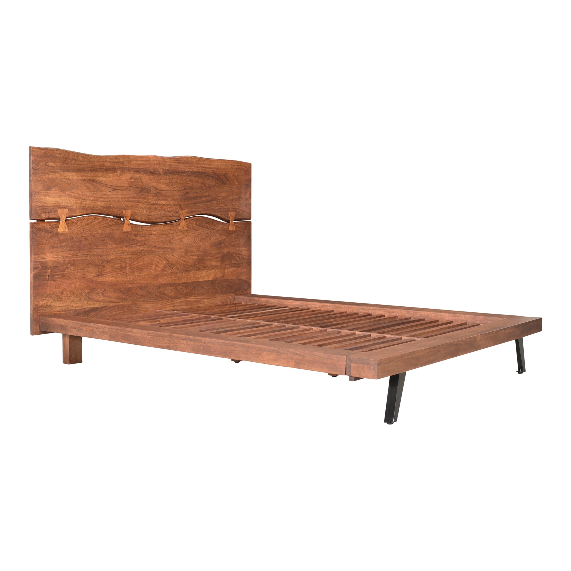 Madagascar Platform Bed Beds Moe's    Four Hands, Mid Century Modern Furniture, Old Bones Furniture Company, Old Bones Co, Modern Mid Century, Designer Furniture, Furniture Sale, Warehouse Furniture Sale, Madagascar Platform Bed Sale, https://www.oldbonesco.com/